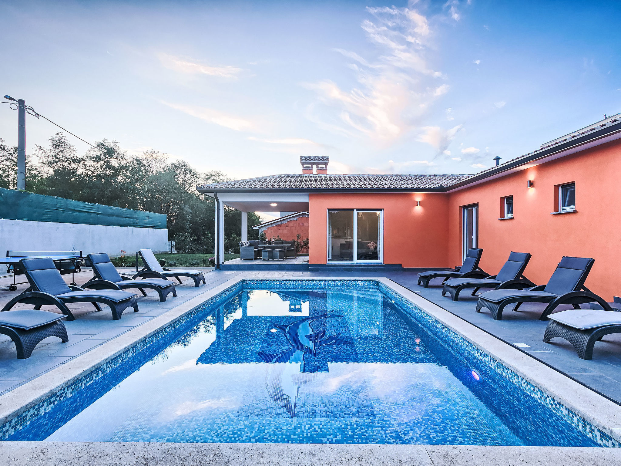Haus Stella in Kapelica, Istrien mit privatem Pool