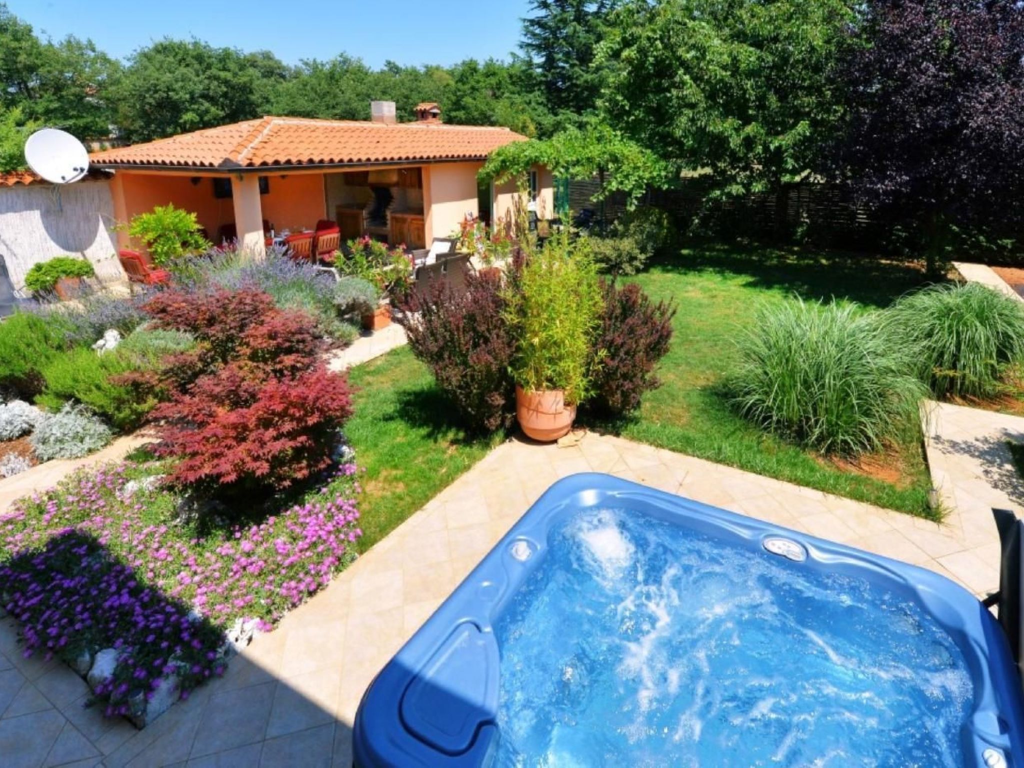 Villa Steffani in Kapelica, Istrien mit Pool-Binnen