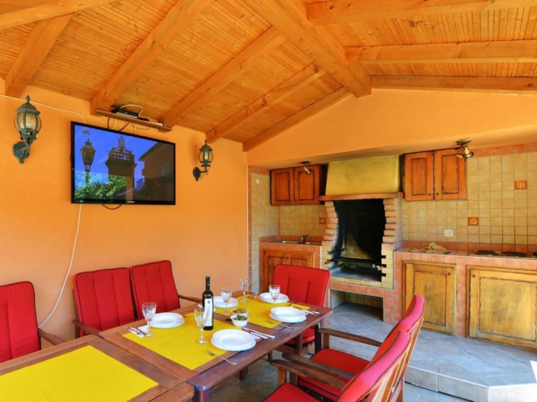 Villa Steffani in Kapelica, Istrien mit Pool-Binnen