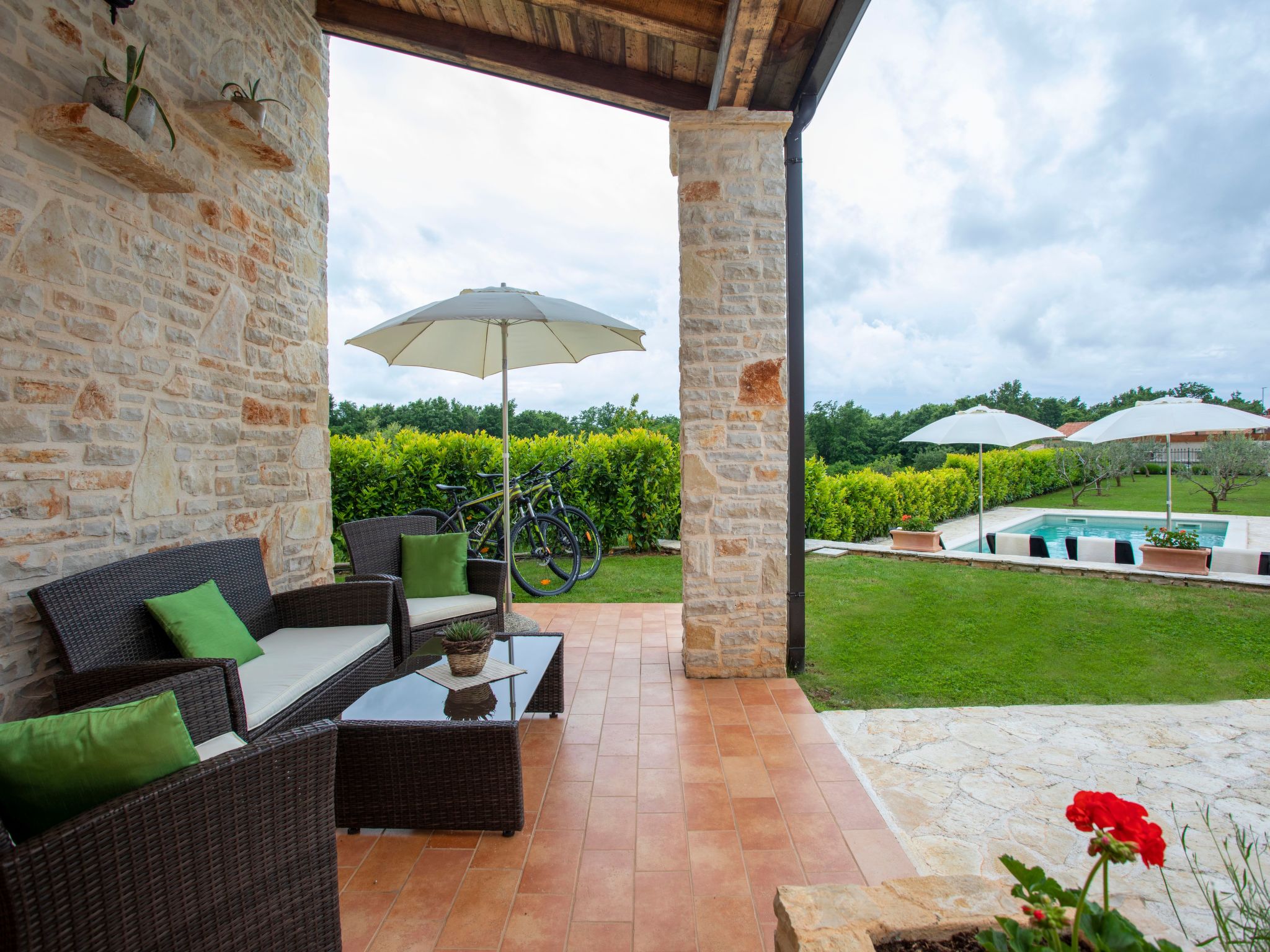 Charmante Familienvilla Milka bei Rabac-Inside