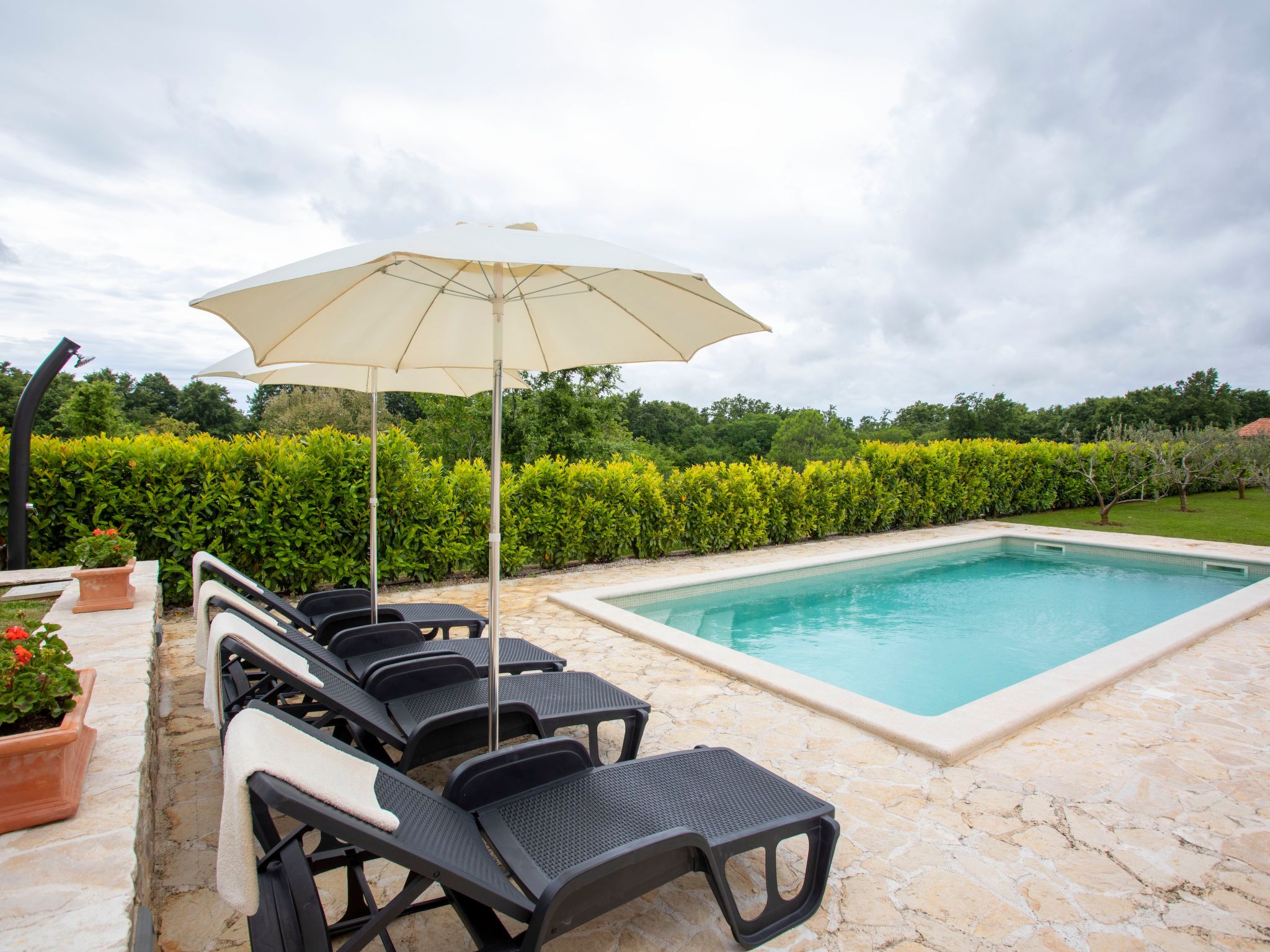 Charmante Familienvilla Milka bei Rabac-Outside