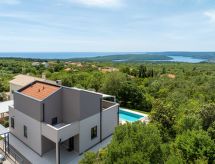 Villa Alba Labin: Moderne privévilla met verwarmd zwembad nabij zee - thumbnail 4