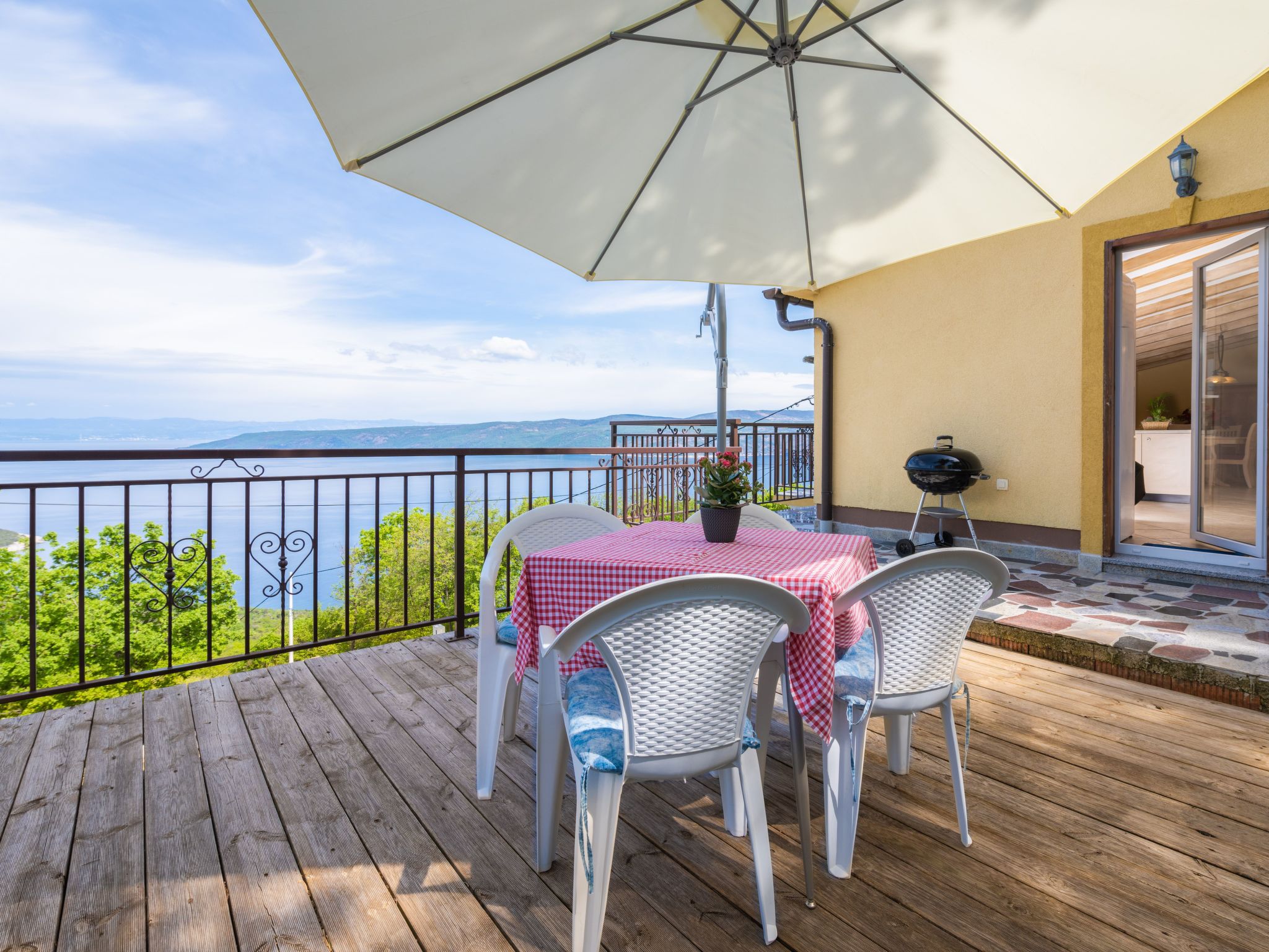 Vakantiehuis met privé zwembad in Plomin (Kroatië) voor 6 personen