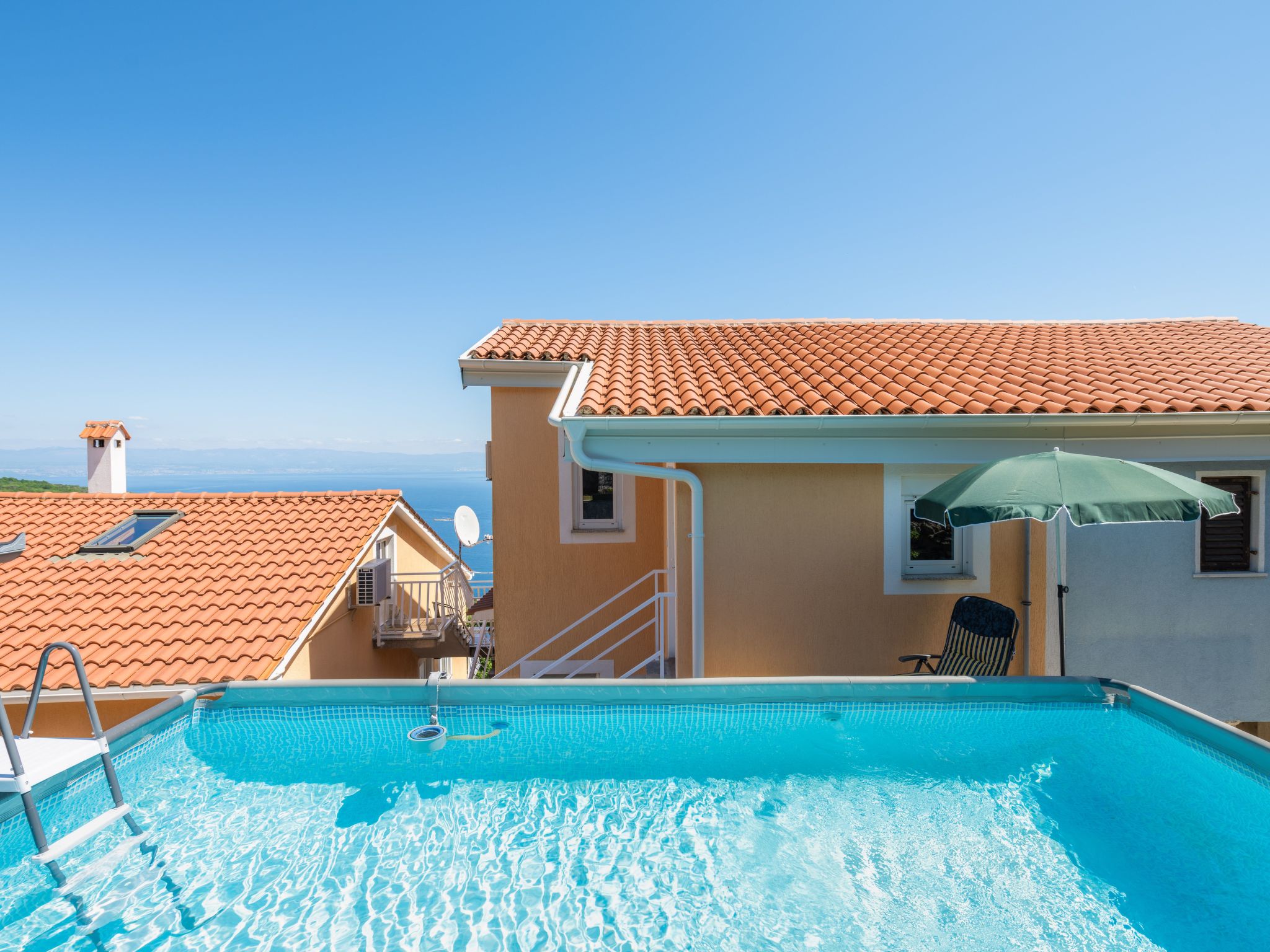 Vakantiehuis in Plomin (Kroatië) 1 hond is welkom