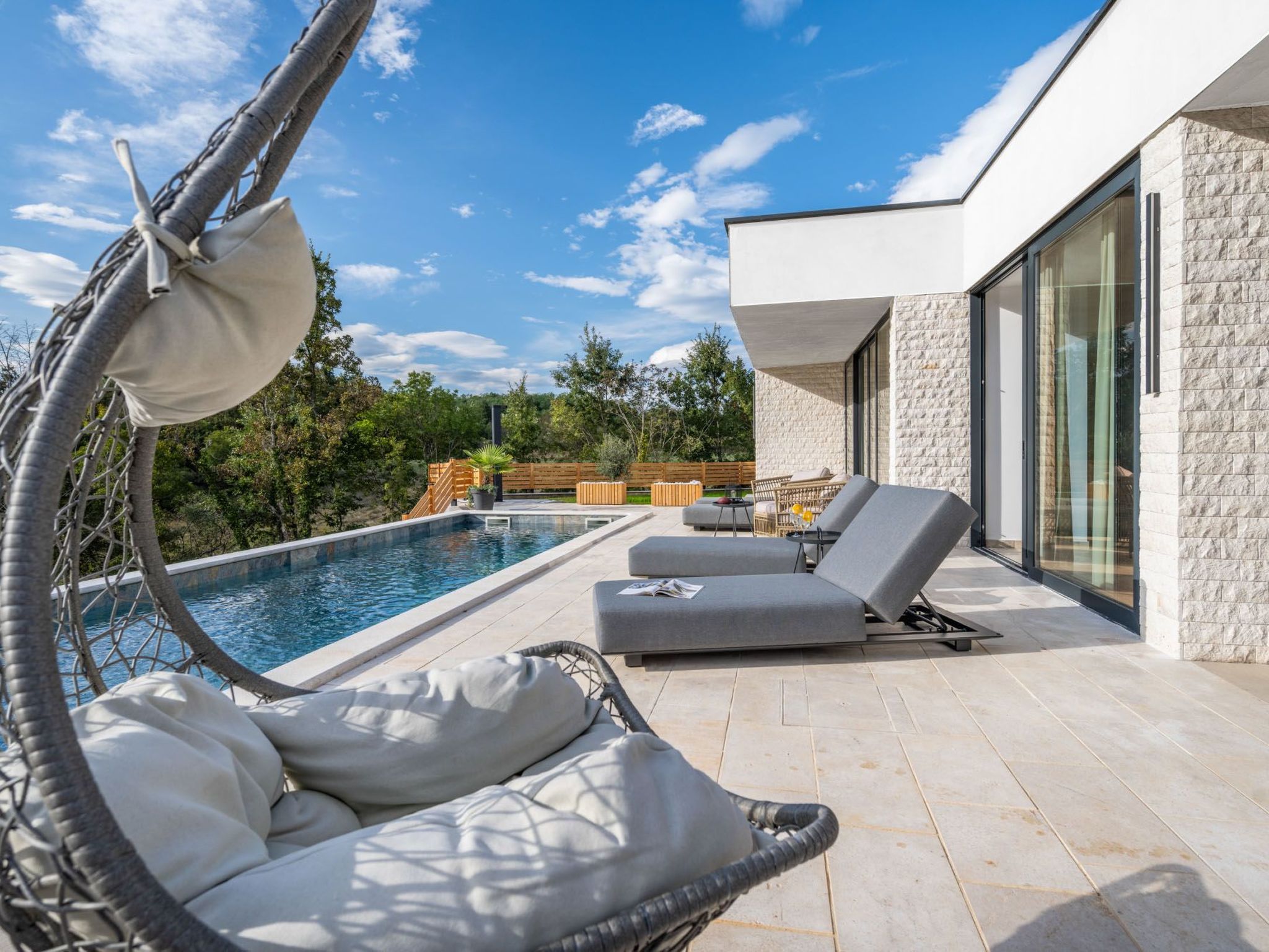 Vakantiehuis met privé zwembad in Nedescina (Kroatië) voor 6 personen