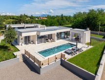 Sunset Villa B: Nieuwe vrijstaande oase met privézwembad in Nedescina, Istrië - thumbnail 1