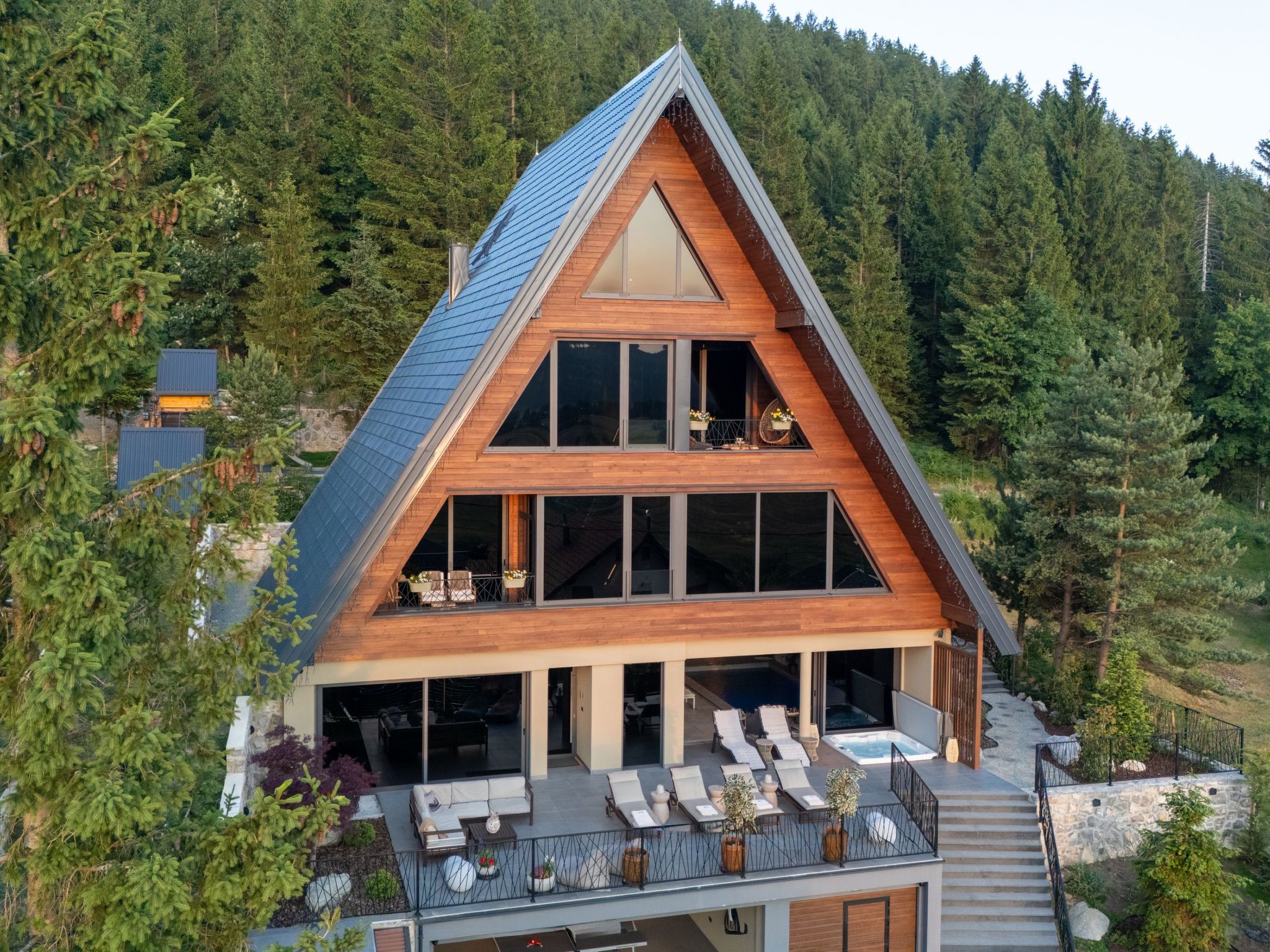 Chalet "Forest Hill" mit Hallenbad-Binnen