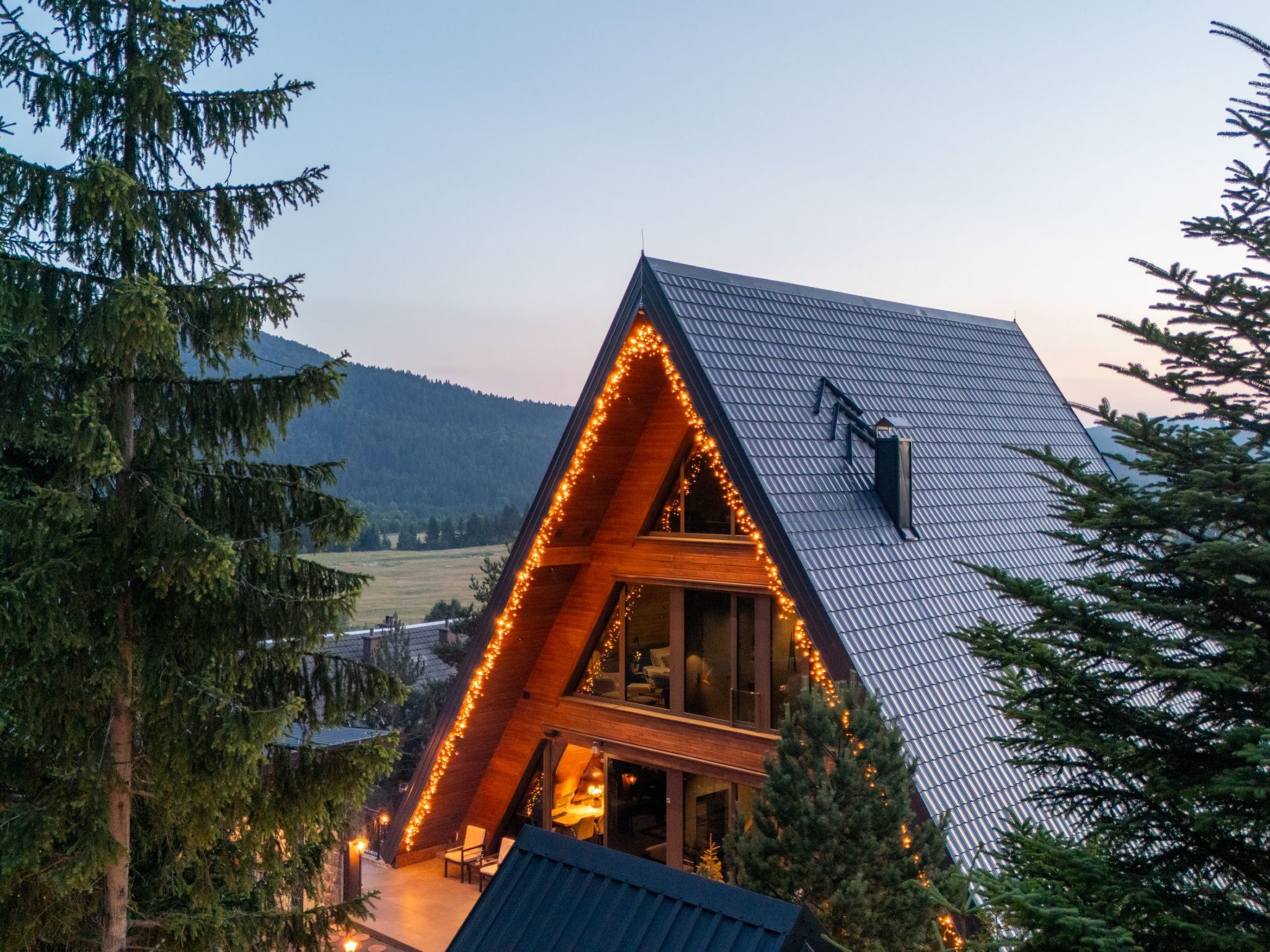 Chalet "Forest Hill" mit Hallenbad-Binnen