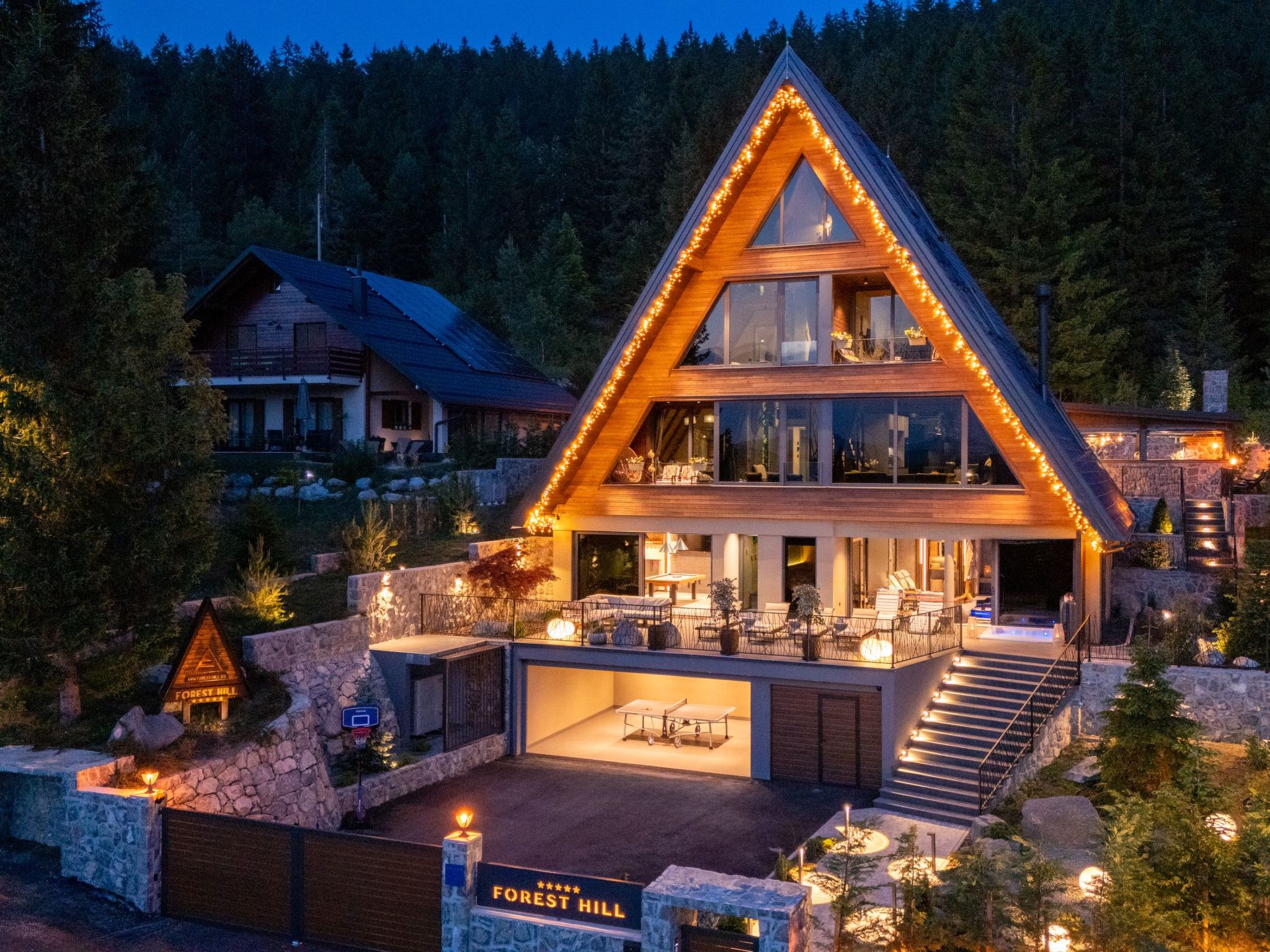 Chalet "Forest Hill" mit Hallenbad-Binnen