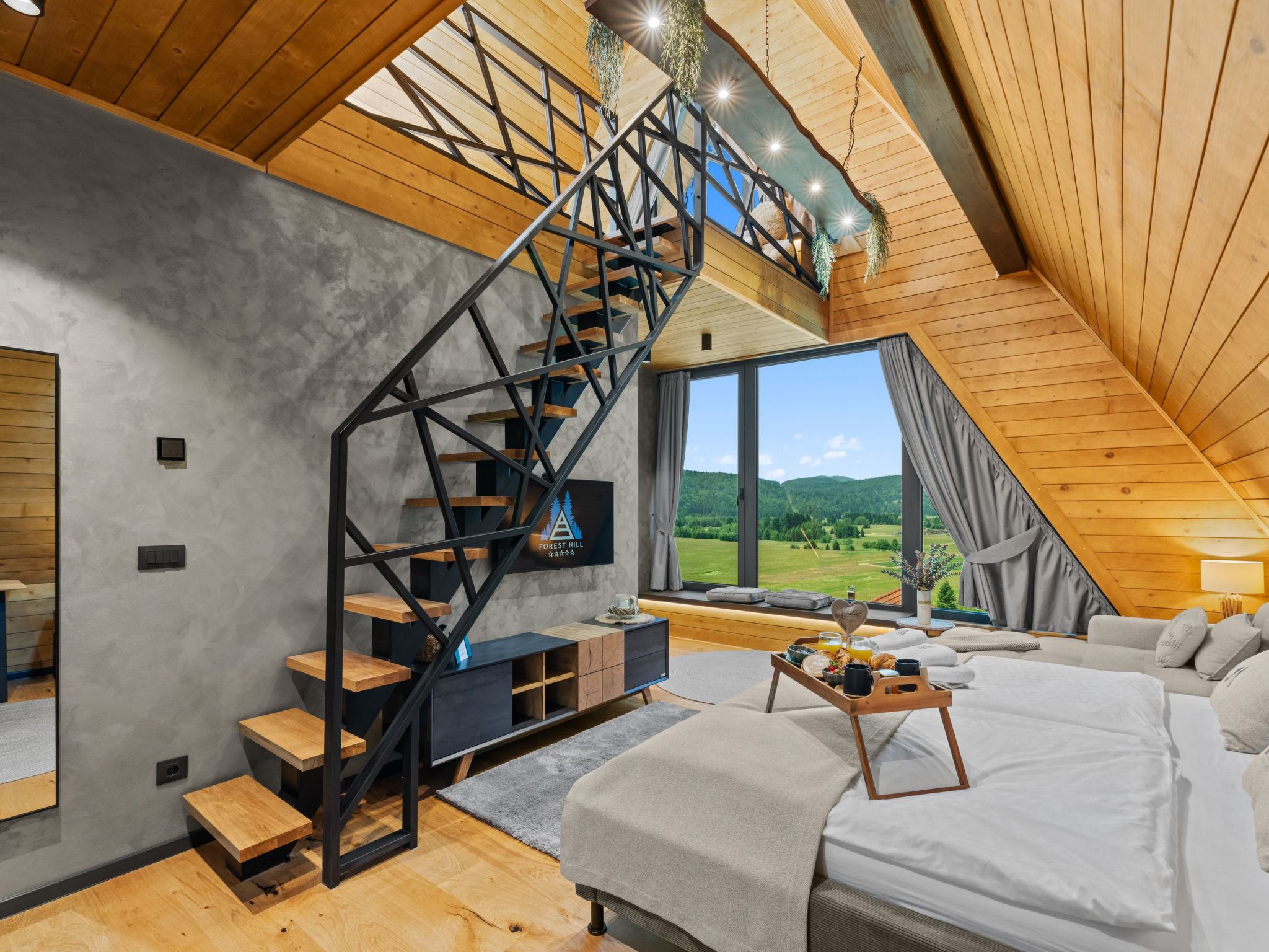 Chalet "Forest Hill" mit Hallenbad-Binnen