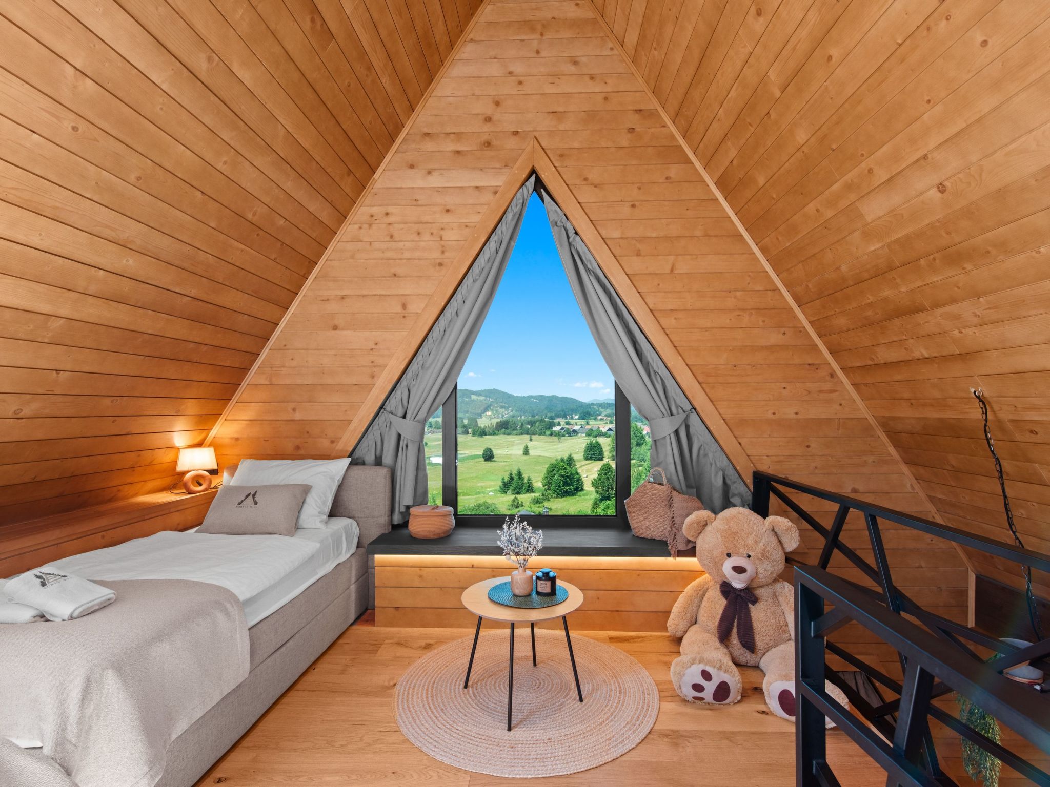 Chalet "Forest Hill" mit Hallenbad-Binnen