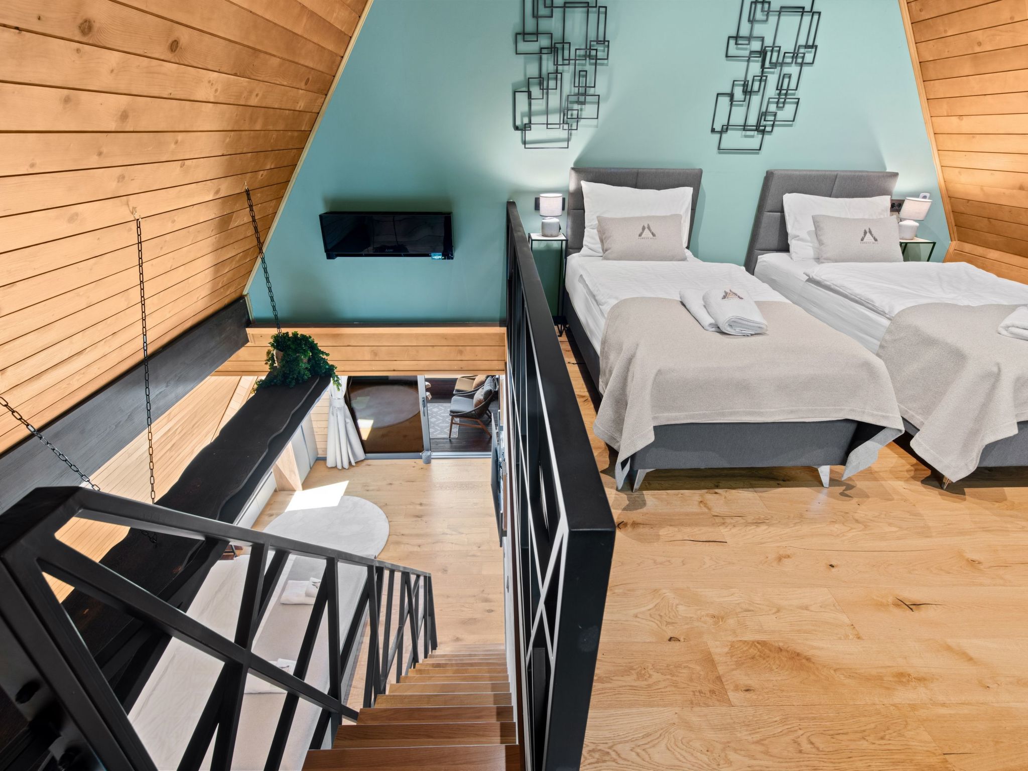 Chalet "Forest Hill" mit Hallenbad-Binnen