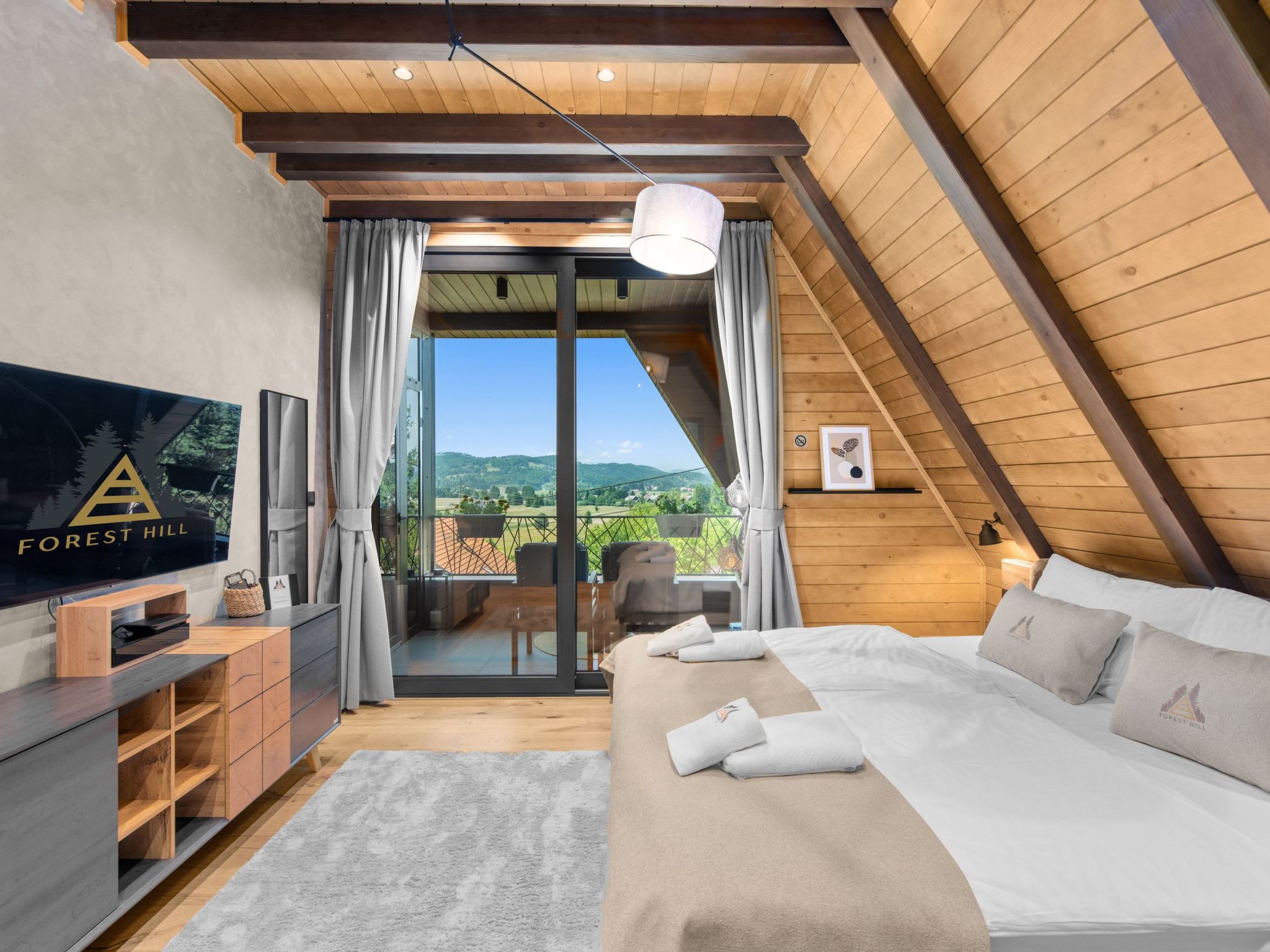 Chalet "Forest Hill" mit Hallenbad-Binnen