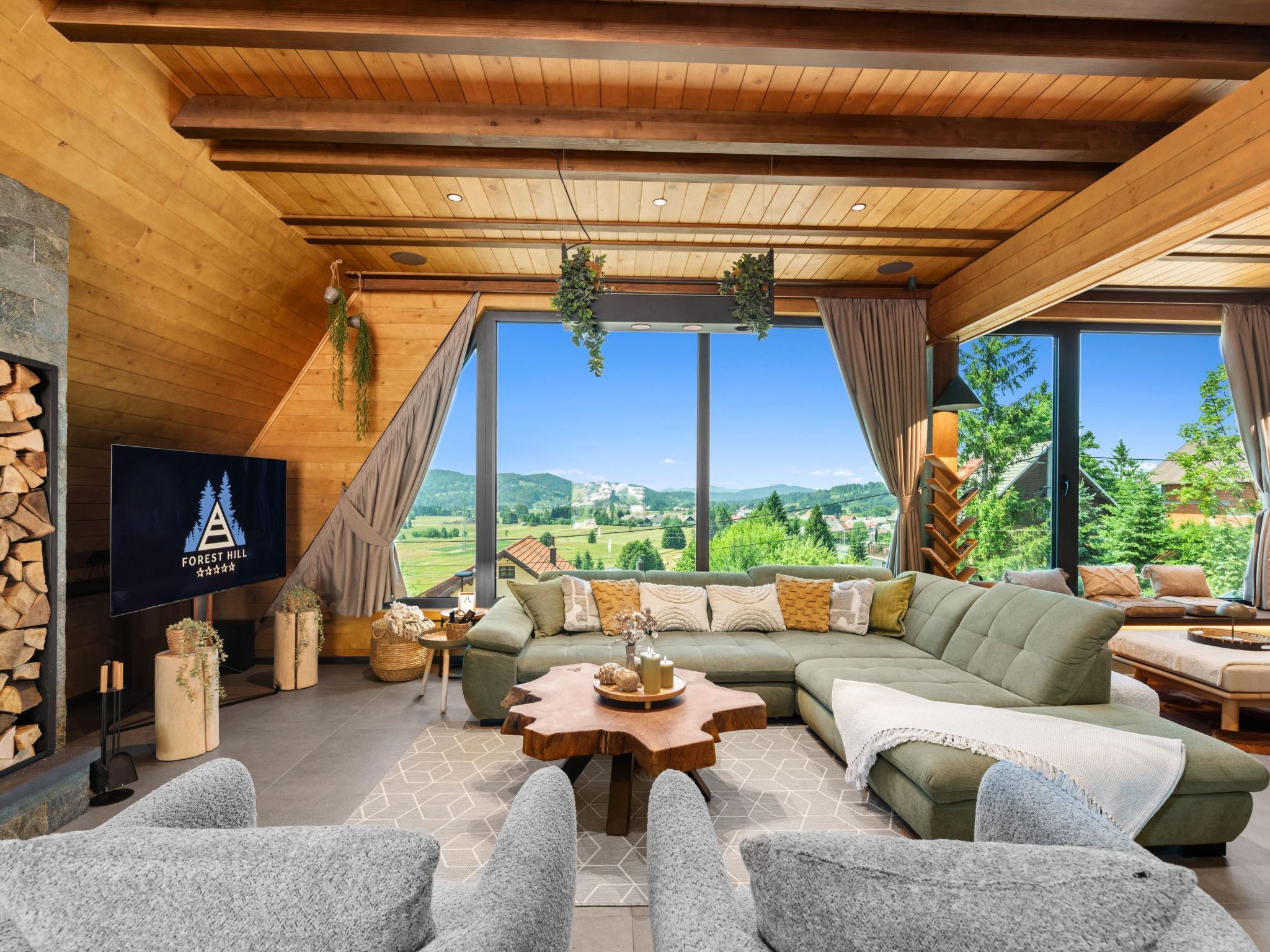 Chalet "Forest Hill" mit Hallenbad-Binnen