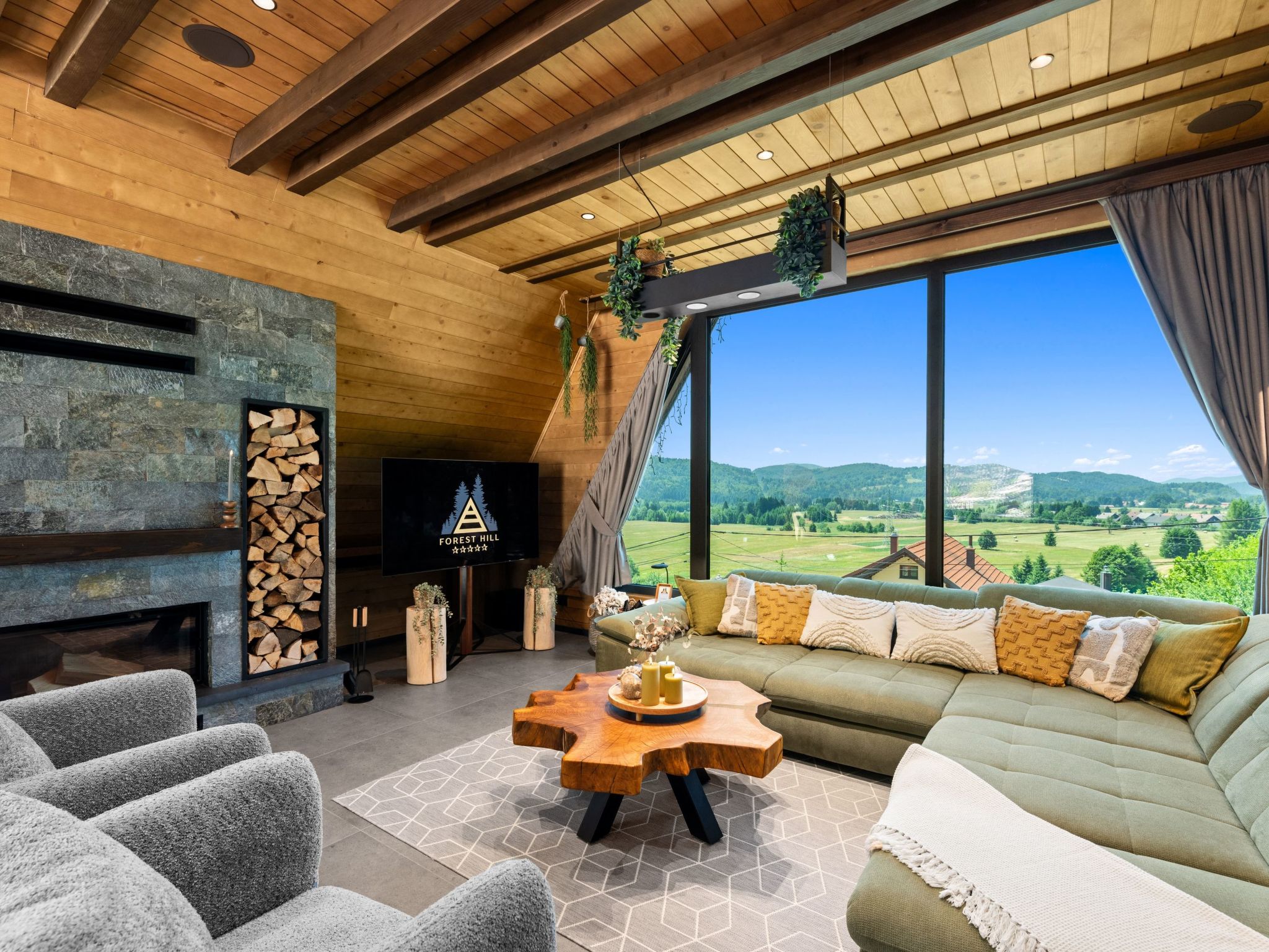 Chalet "Forest Hill" mit Hallenbad-Binnen