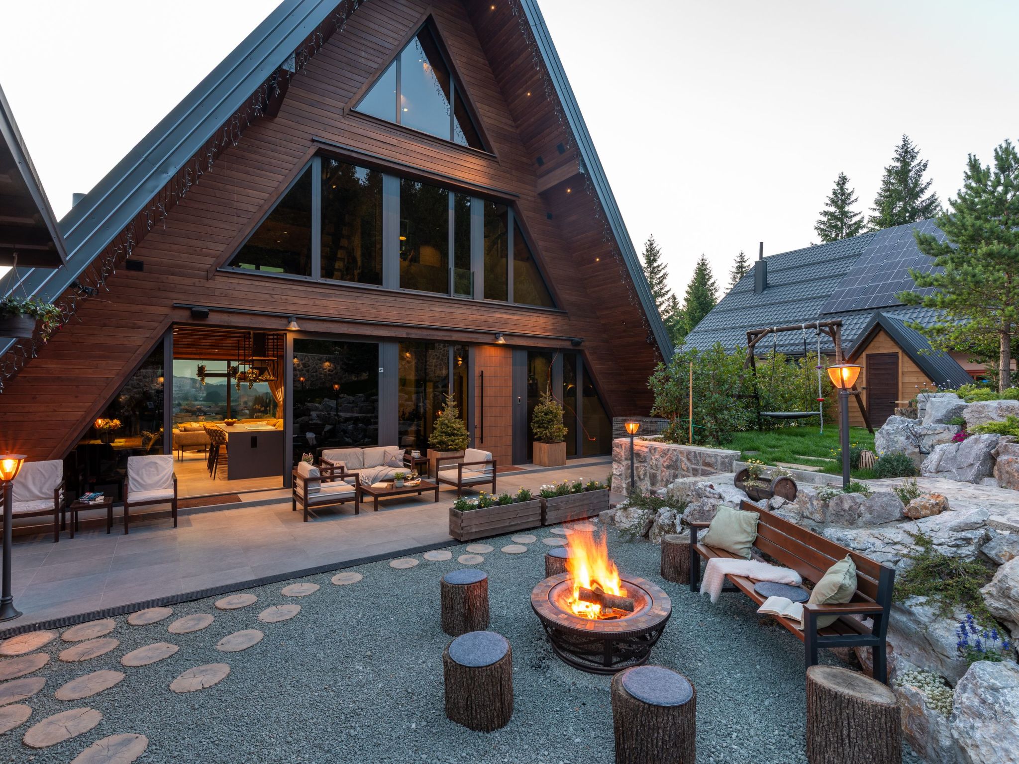 Chalet "Forest Hill" mit Hallenbad-Binnen