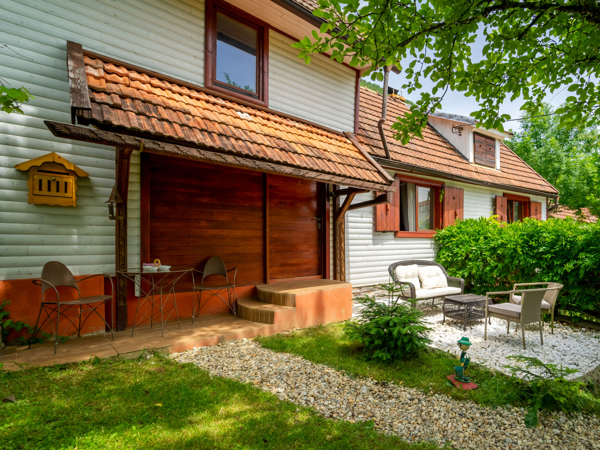 Vakantiehuis met omheinde tuin in Brod na Kupi (Kroatië) 2 honden zijn welkom