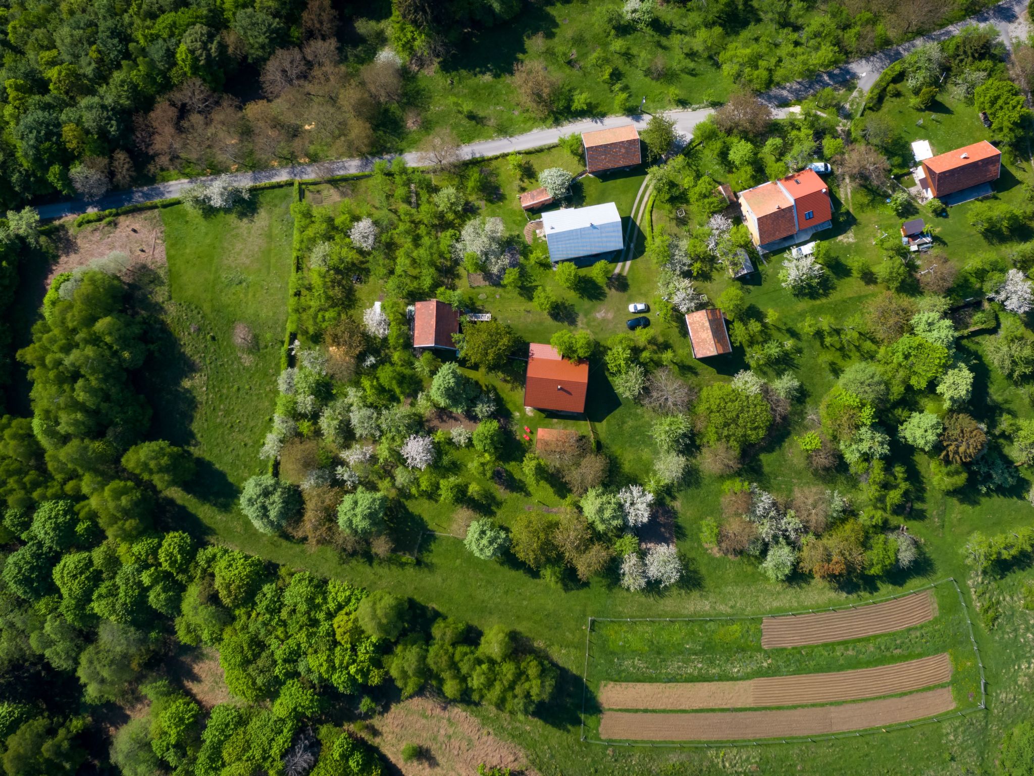 Haus in Sleme Skradsko mit Whirlpool und Parkplatz-Binnen