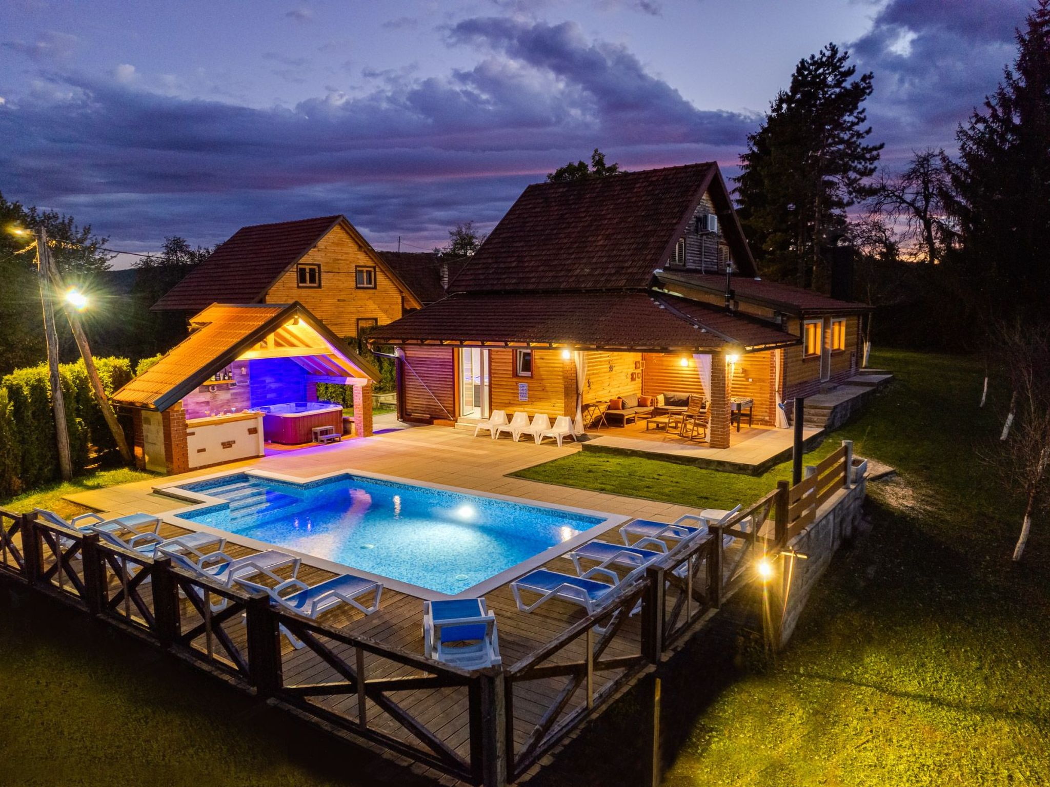 Vakantiehuis met privé zwembad in Gornje Dubrave (Kroatië) voor 6 personen