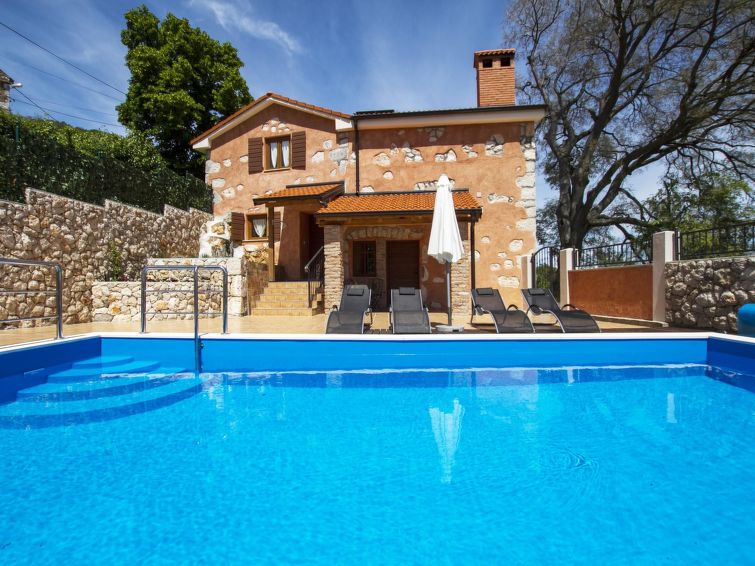 Geräumiges Ferienhaus In Brseč Mit Privatem Pool - Mošćenička Draga