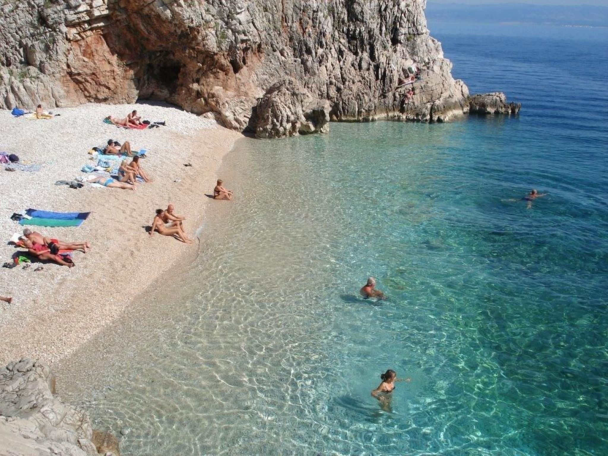 Geräumiges Ferienhaus in Brseč mit Privatem Pool-Drinnen