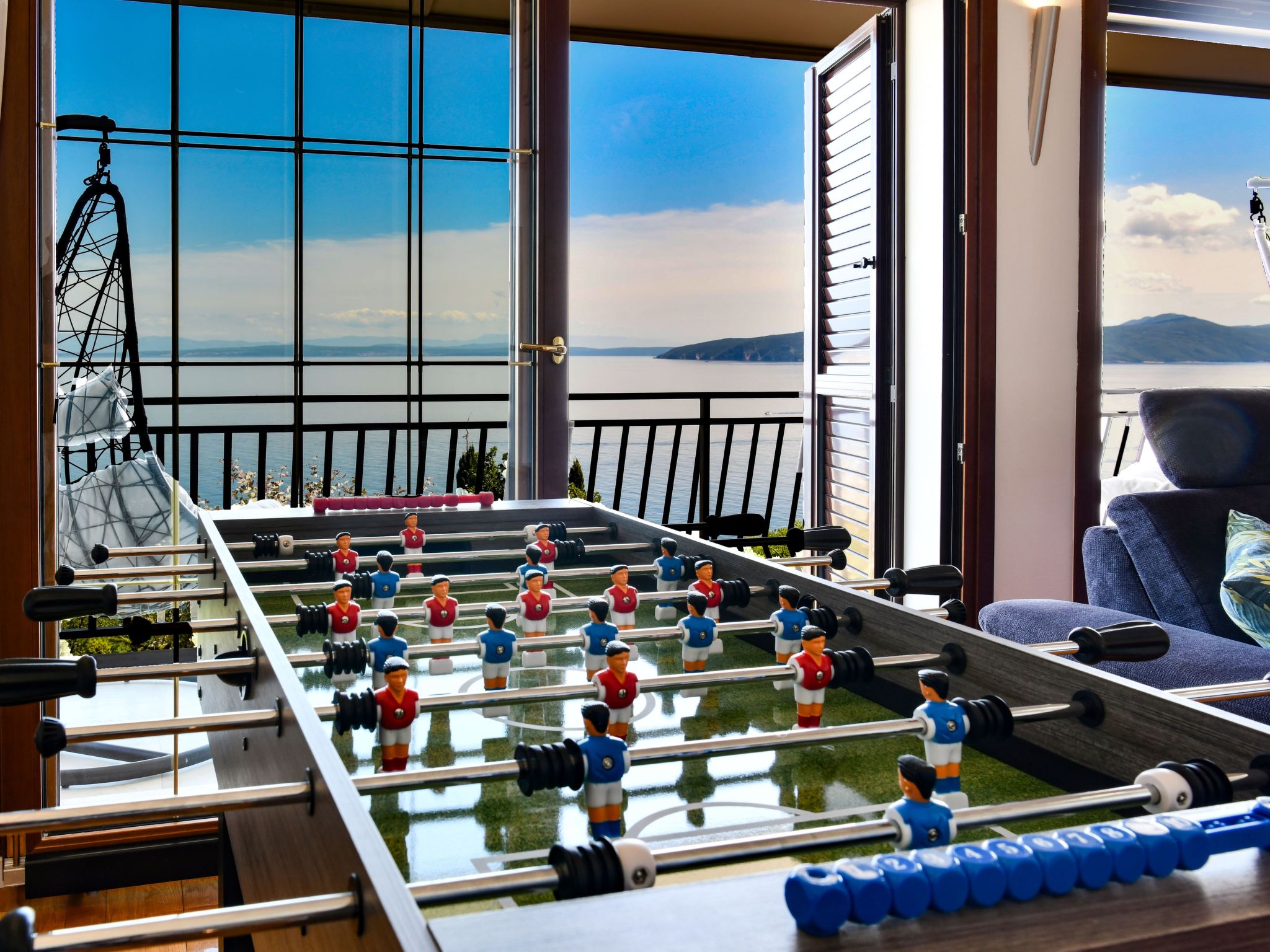 Ferienvilla mit Whirlpool-Inside