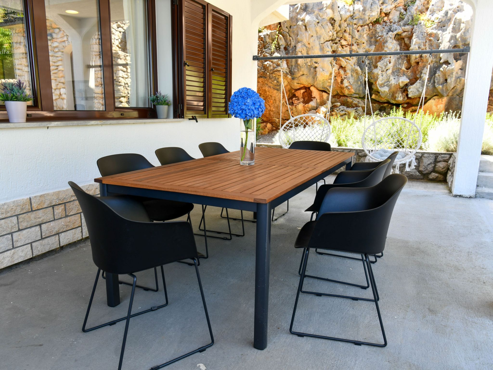 Ferienvilla mit Whirlpool-Inside