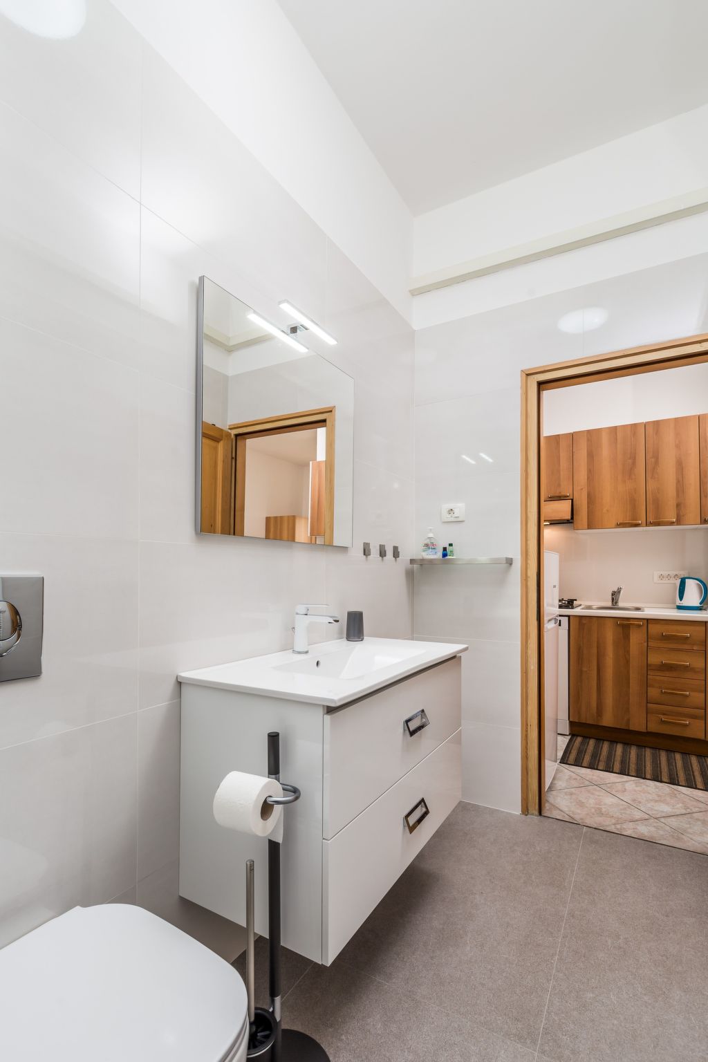 Wohnung in Obrs mit Kleiner Terrasse und Meerblick - Dedans