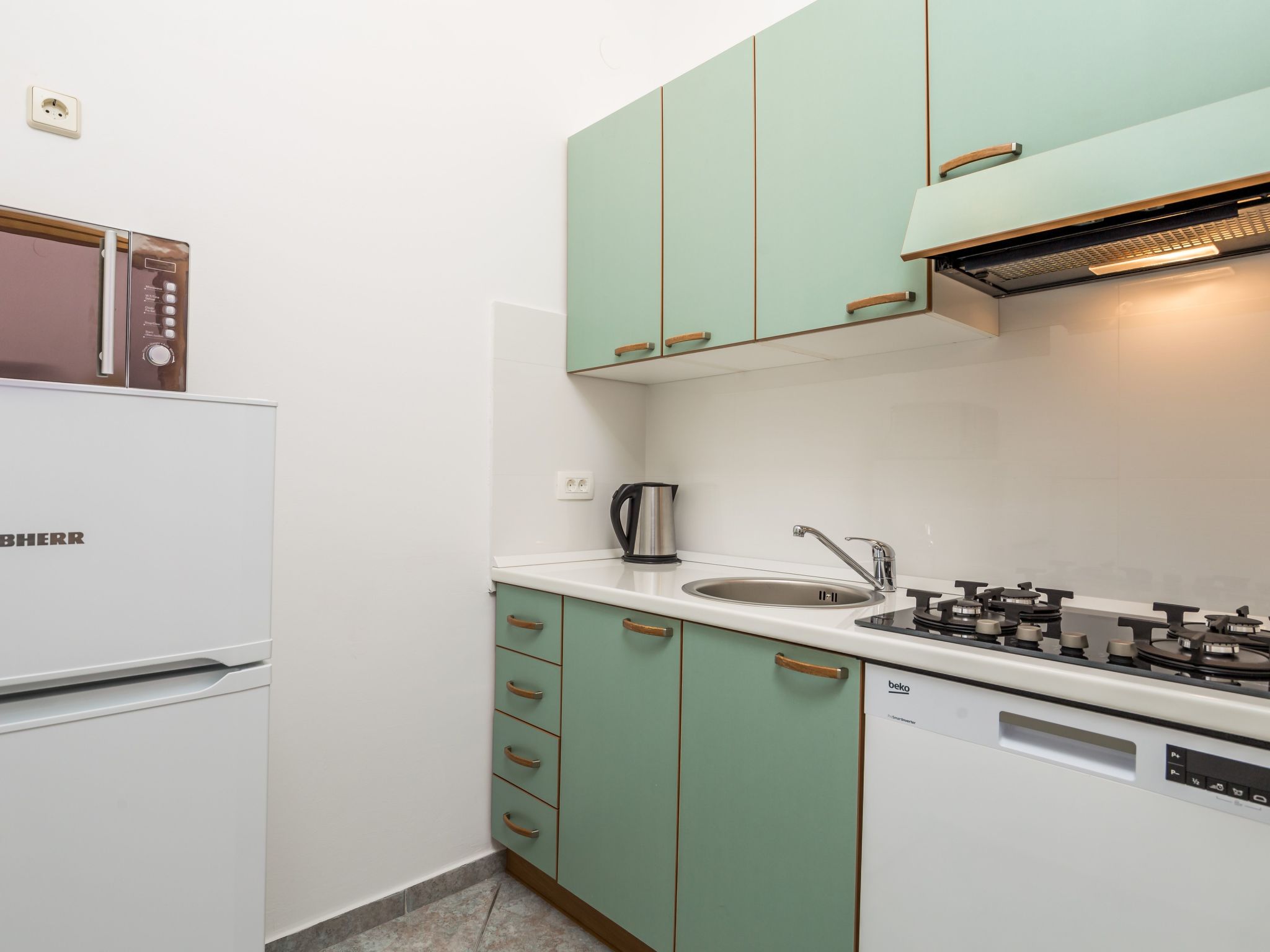 Wohnung in Obrs mit Kleiner Terrasse und Meerblick - Dedans