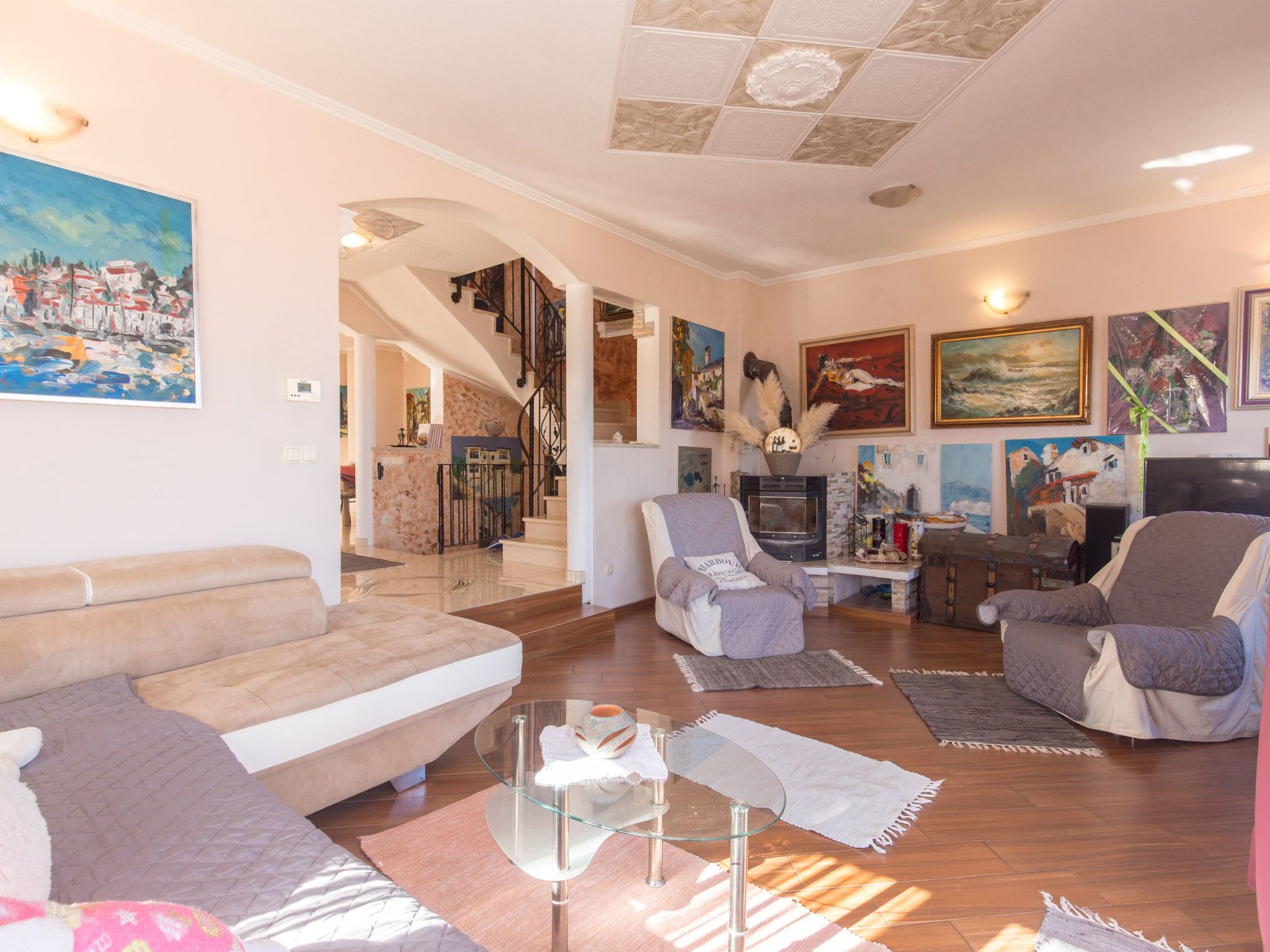 Wohnung in der Villa Emily mit herrlichem Meerblick-Dedans