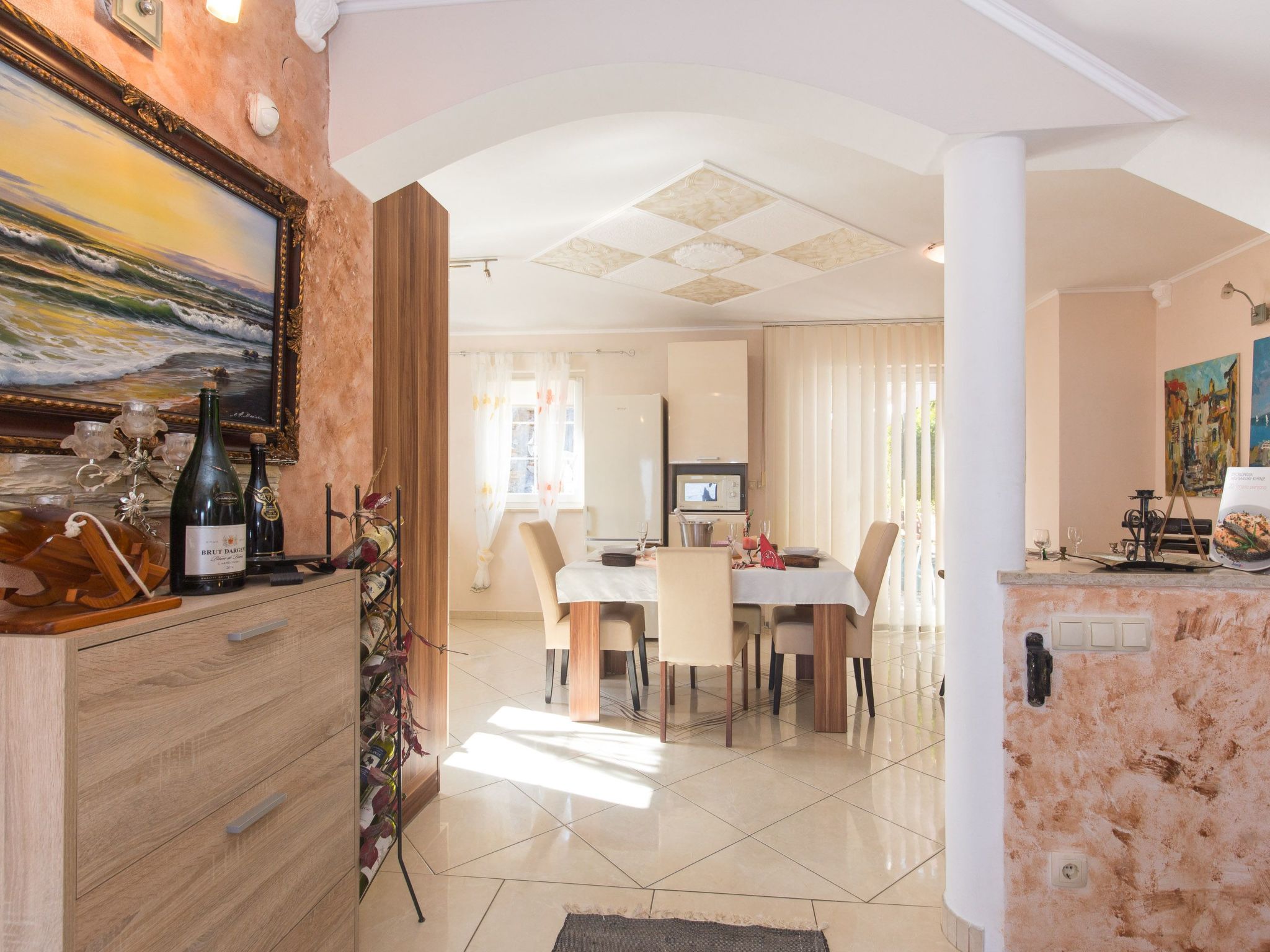 Wohnung in der Villa Emily mit herrlichem Meerblick-Dedans