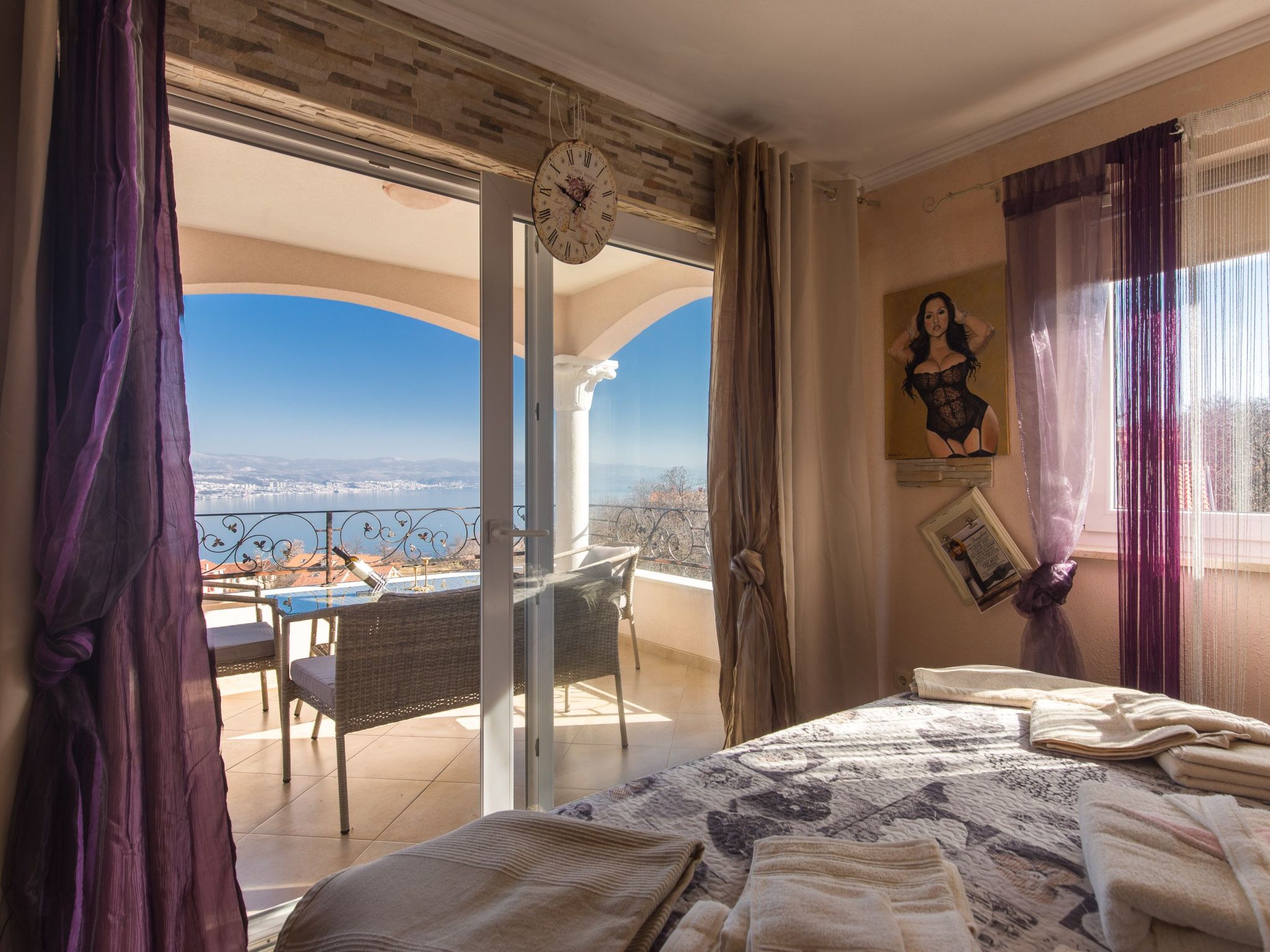 Wohnung in der Villa Emily mit herrlichem Meerblick-Dedans