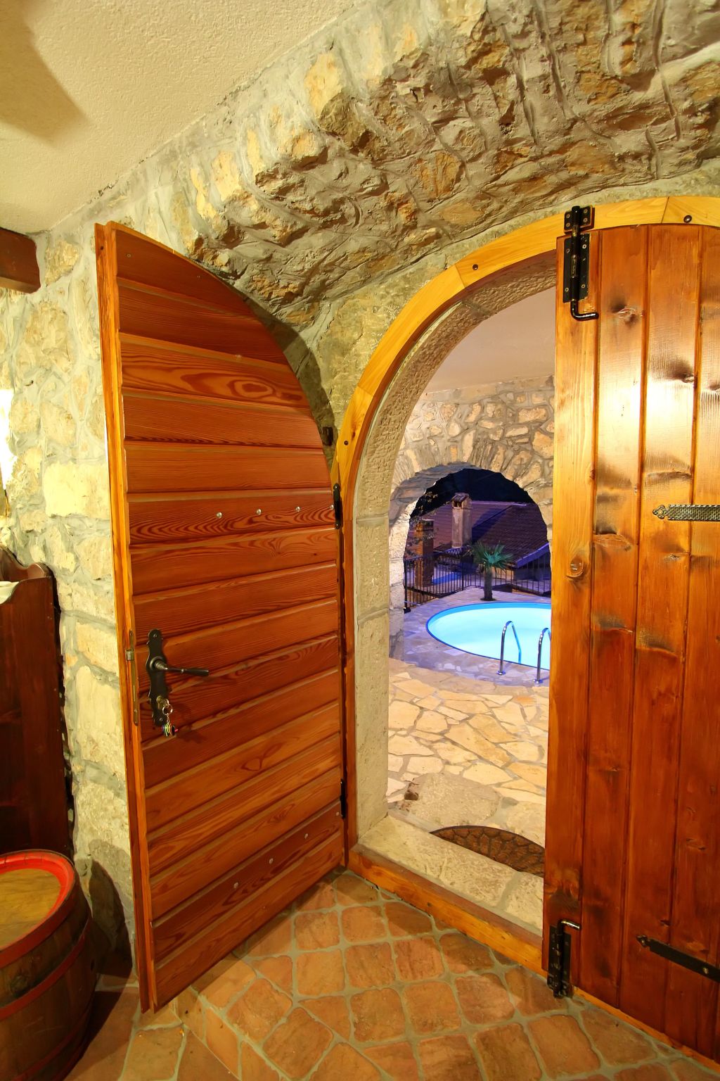 in Lovranska Draga mit großem Kamin Villa in Lovran