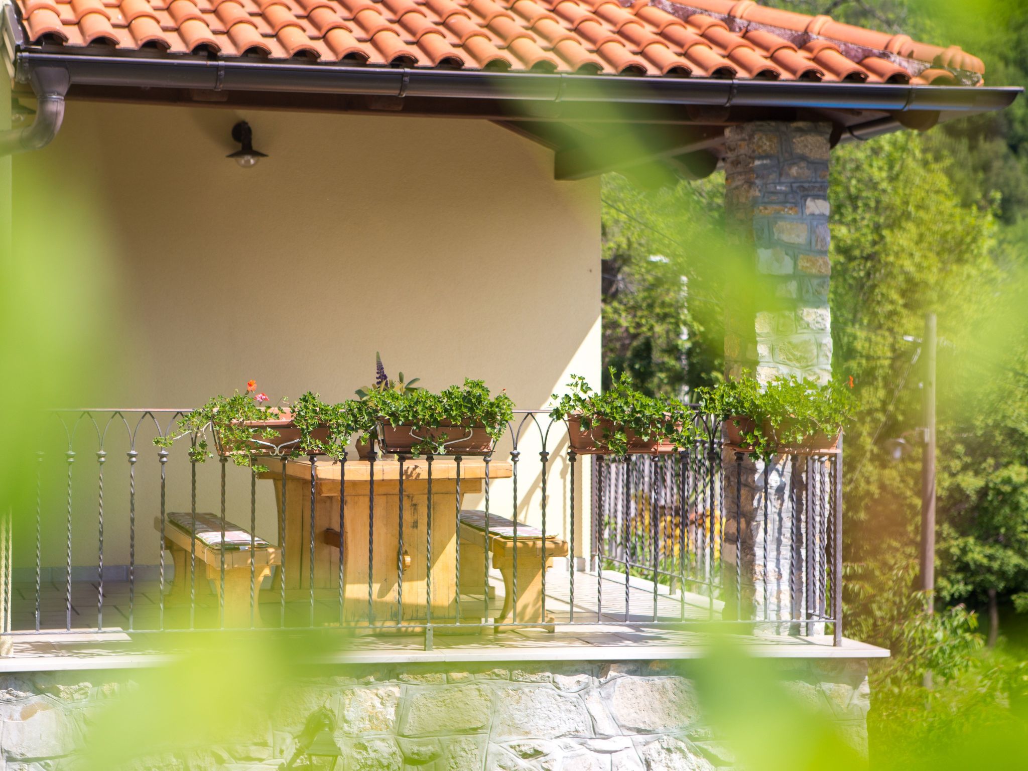 In Lovranska Draga mit großem Kamin-Binnen