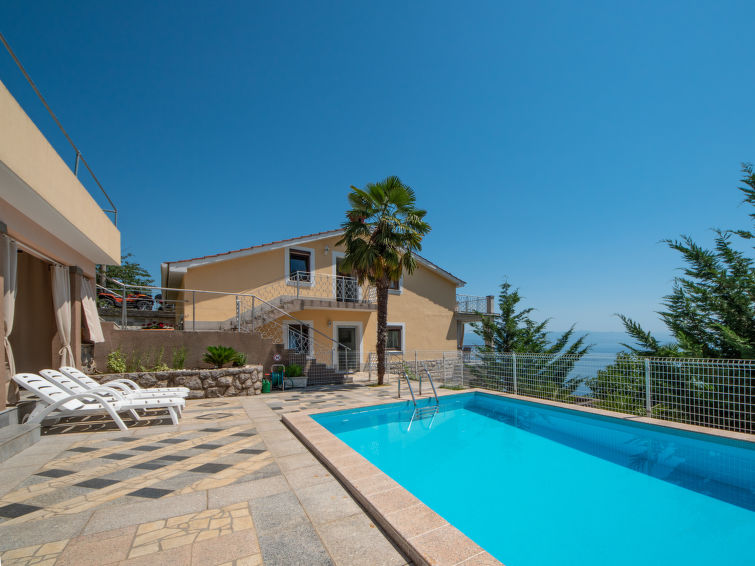 Zeezicht en rust in appartement La Mer in Tuliševica in Lovran/Tuliševica