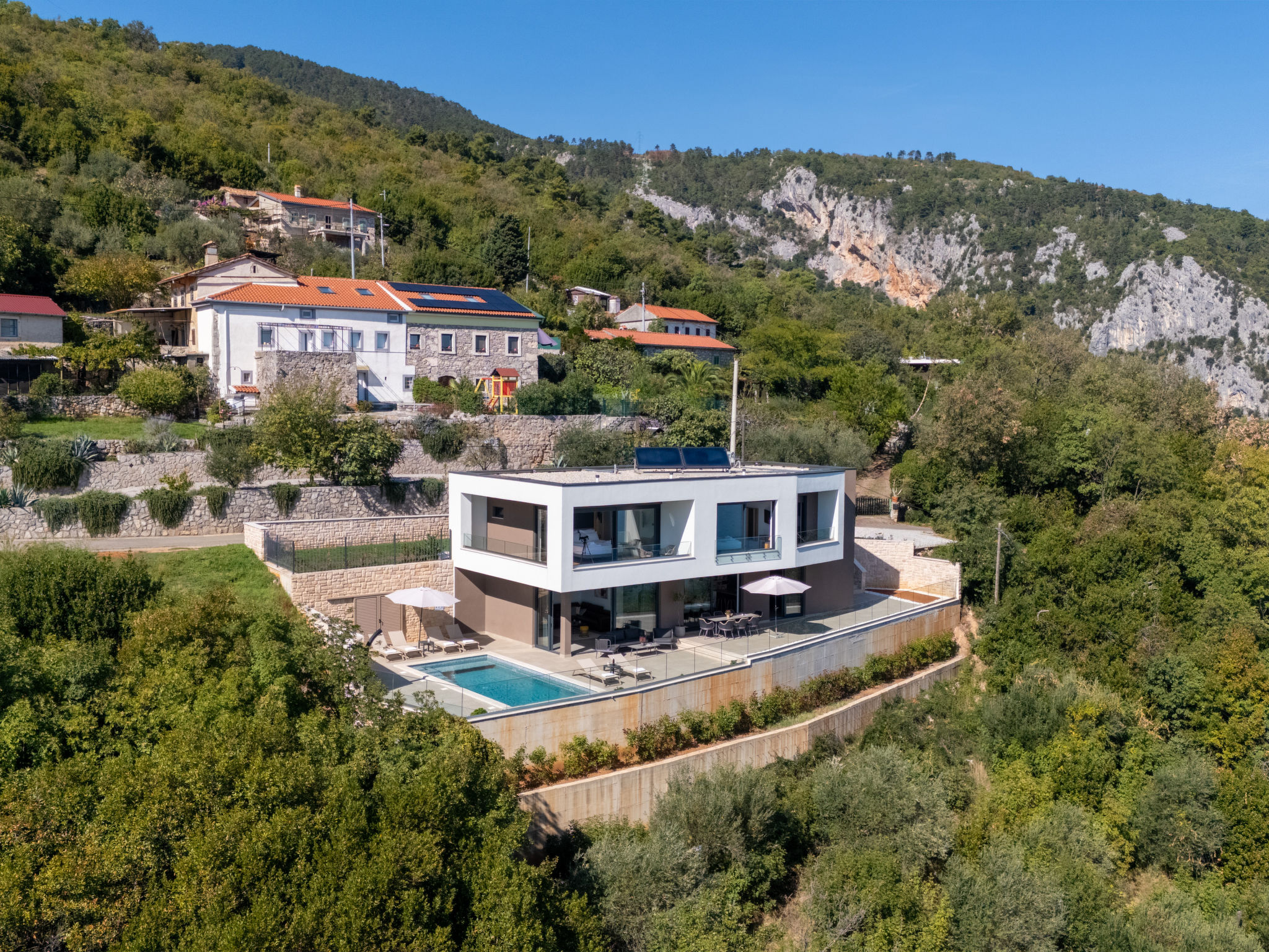 Villa Marmonte – Vue aérienne, photo 48 sur 74
