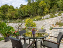 Bella Vista: Appartement met verwarmd zwembad in de heuvels boven Opatija - thumbnail 5