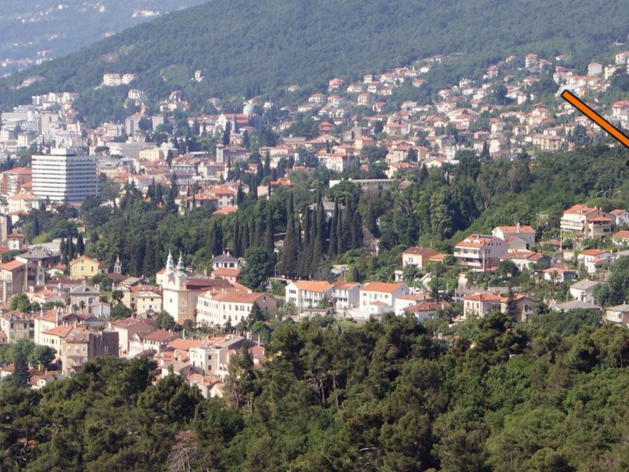 Mit Wasserblick-Binnen