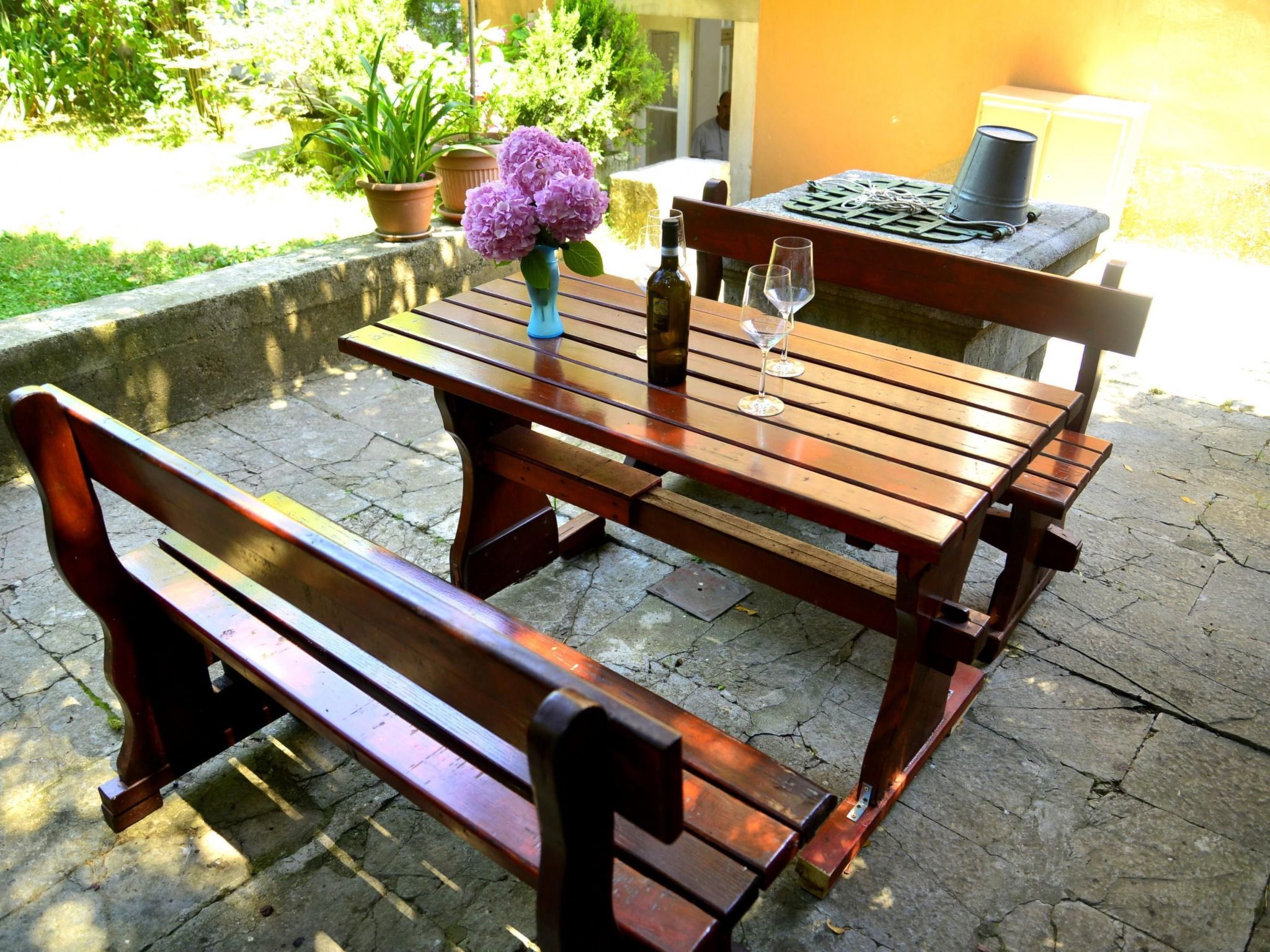 Schöne Ferienwohnung mit Balkon und Garten-Image-tags.info