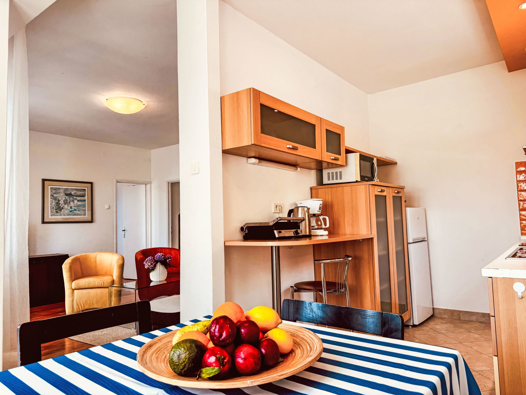 Apartment Kisic 3 mit herrlichem Meerblick - Drinnen