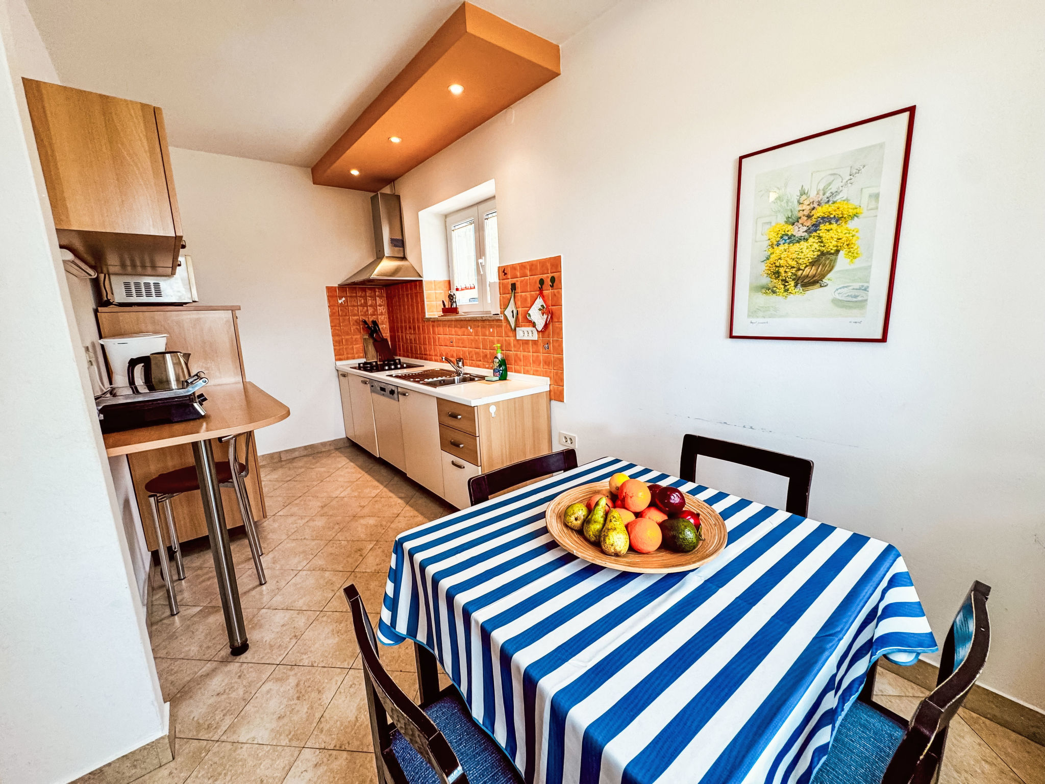 Apartment Kisic 3 mit herrlichem Meerblick - Drinnen