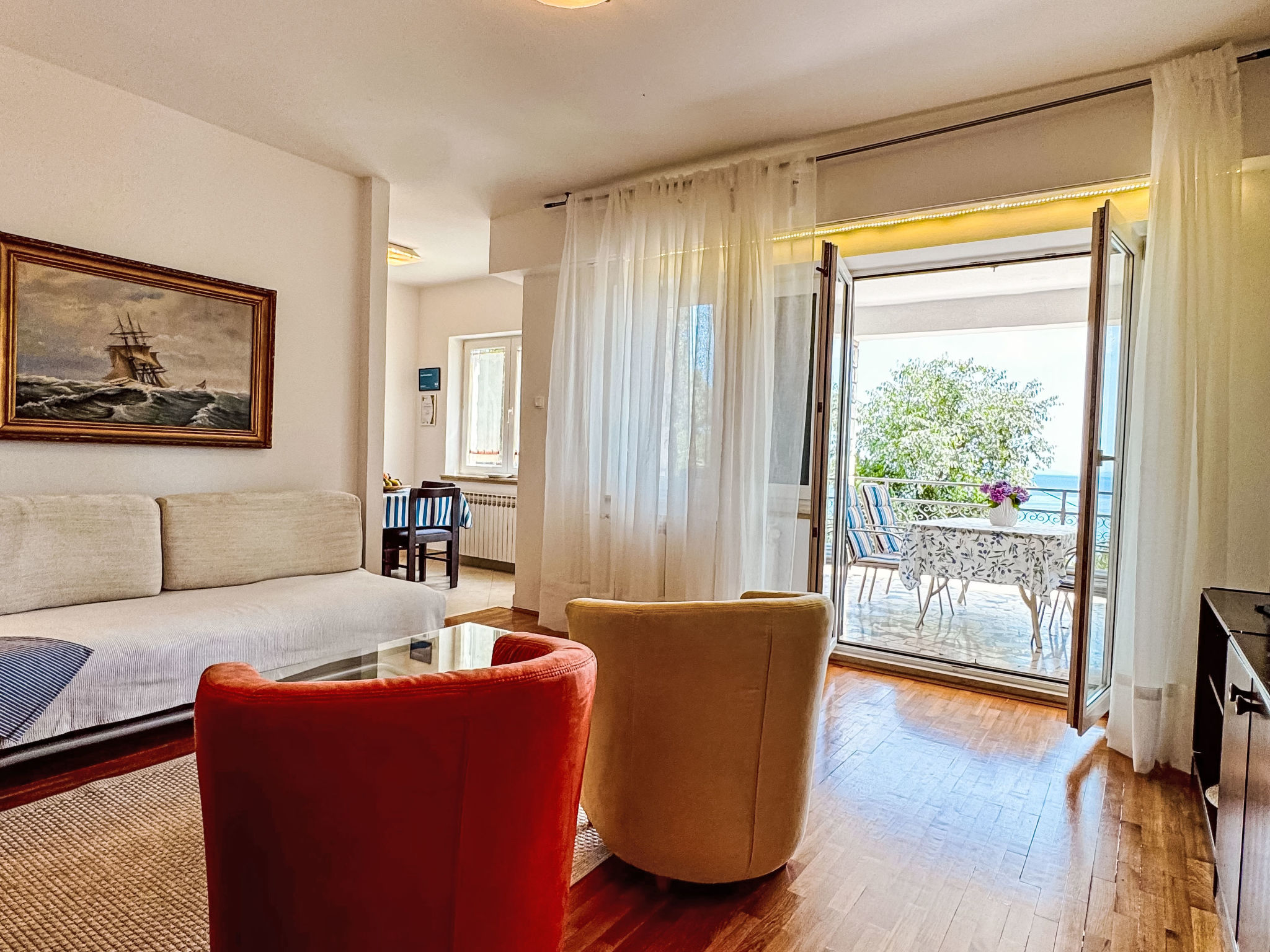 Apartment Kisic 3 mit herrlichem Meerblick - Drinnen