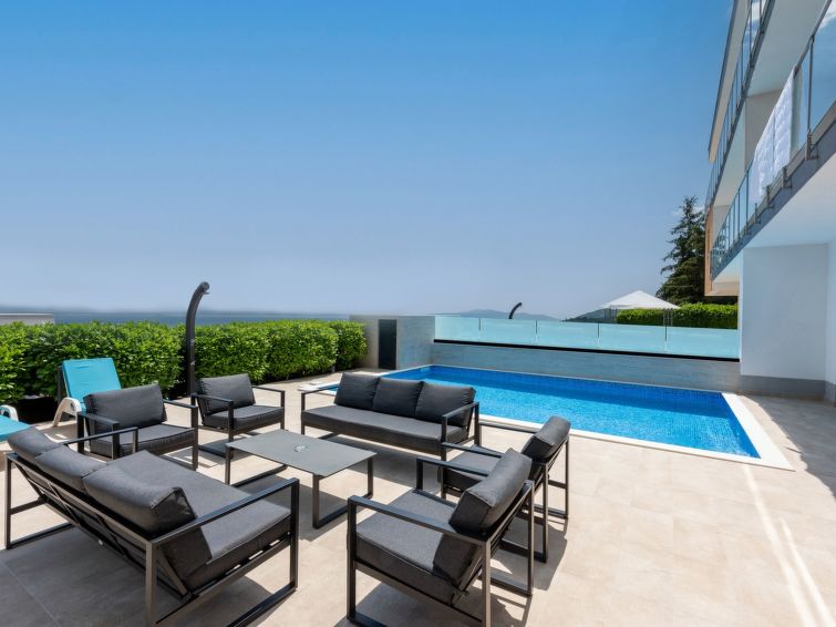 10-persoons vakantiehuis met privézwembad in Opatija/Ičići in Opatija/Ičići