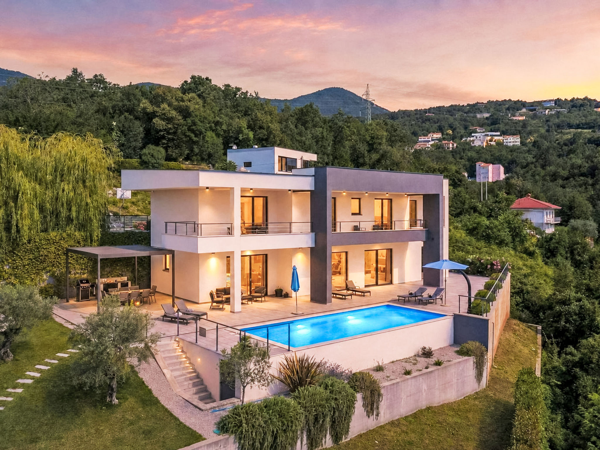 Schönes Ferienhaus Villa Ziganto