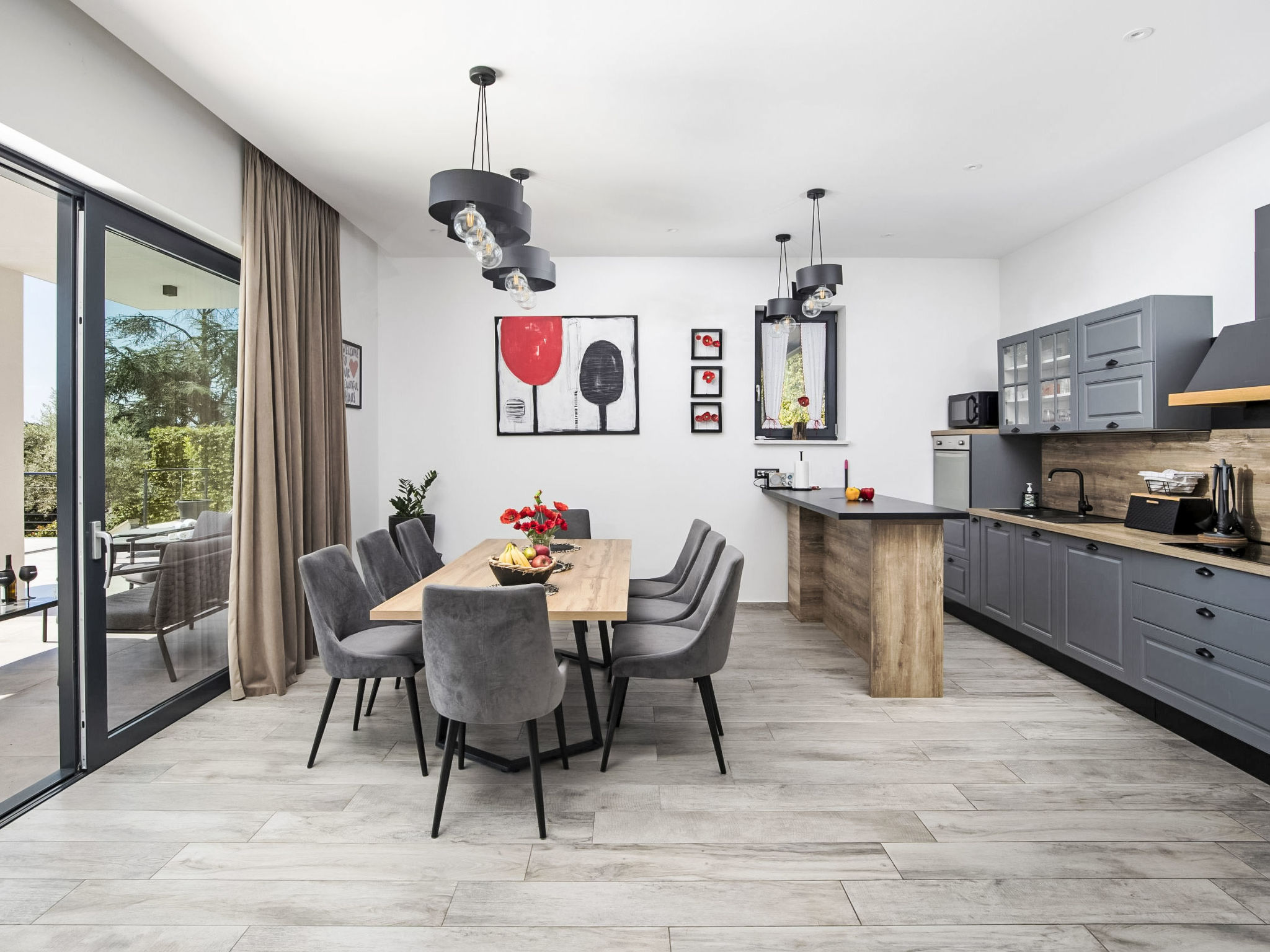 Schönes Ferienhaus Villa Ziganto - Dedans