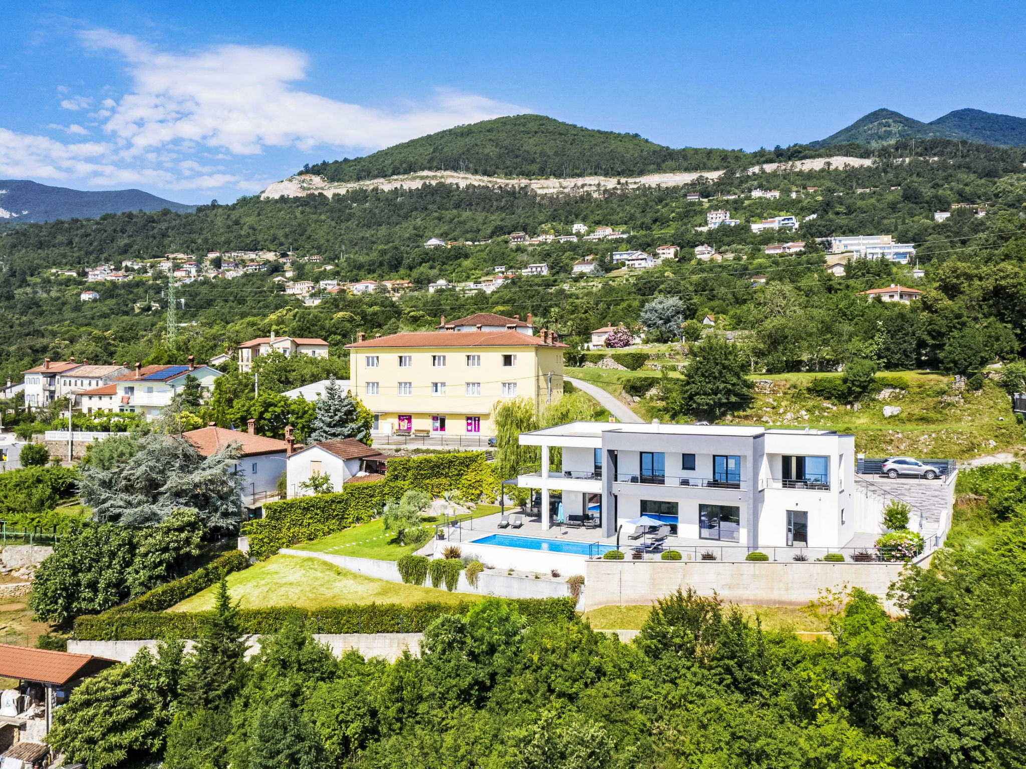 Schönes Ferienhaus Villa Ziganto