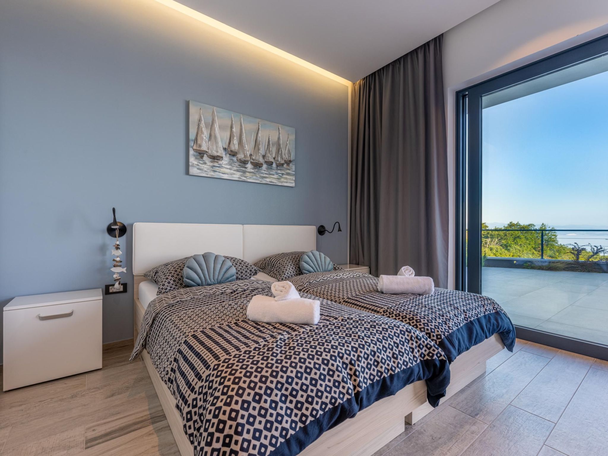 Schönes Ferienhaus Villa Ziganto-Dedans