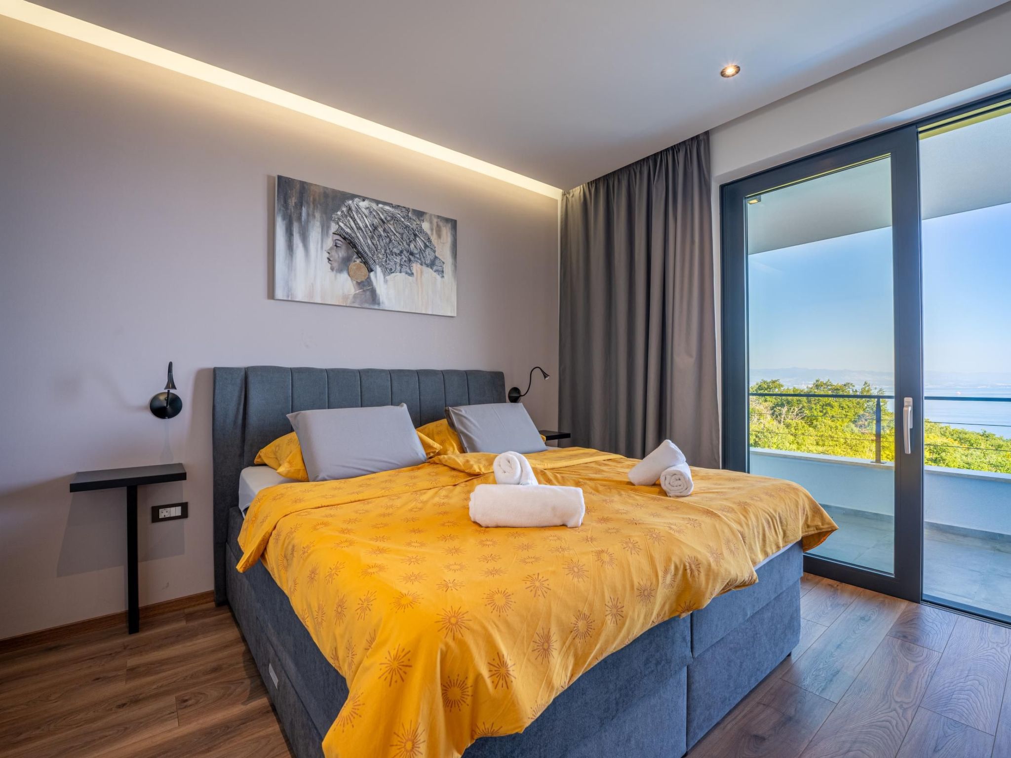 Schönes Ferienhaus Villa Ziganto-Dedans