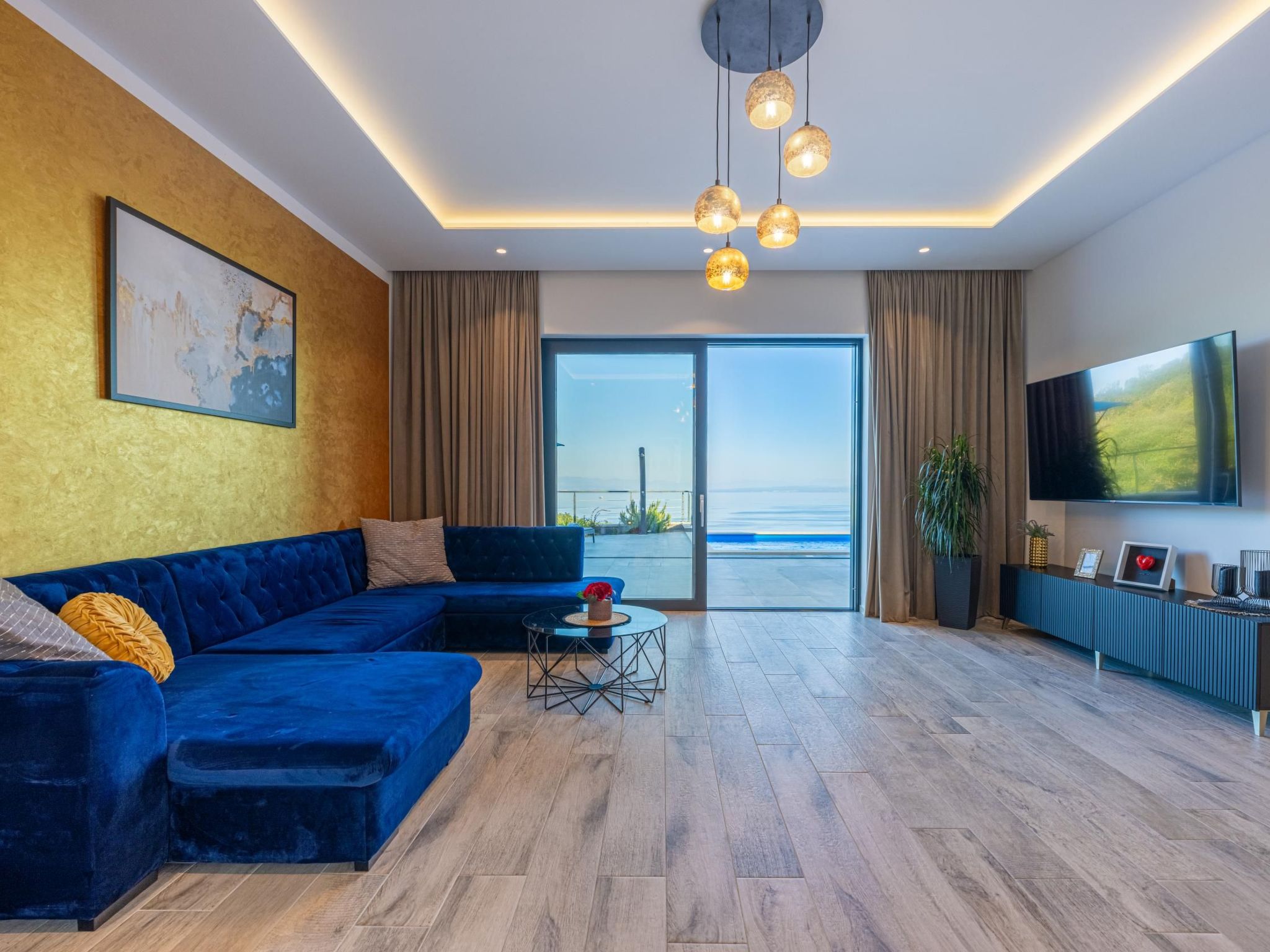 Schönes Ferienhaus Villa Ziganto-Dedans