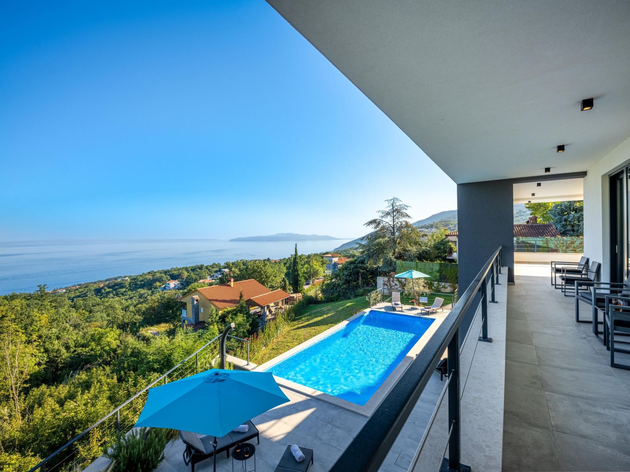 Schönes Ferienhaus Villa Ziganto-Dedans